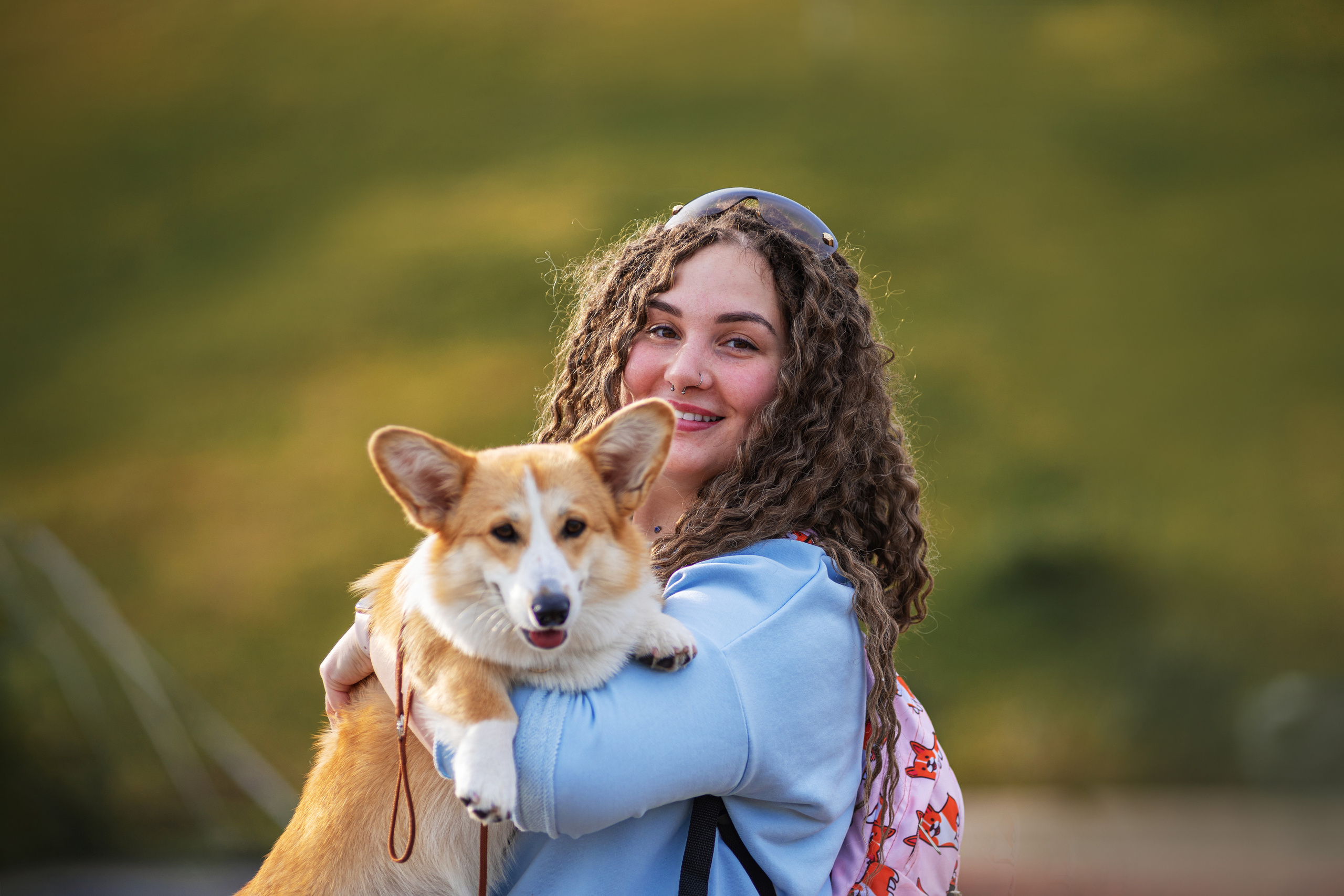 Ася и Плюша. Дог-фотограф в Тюмени Александра Королева