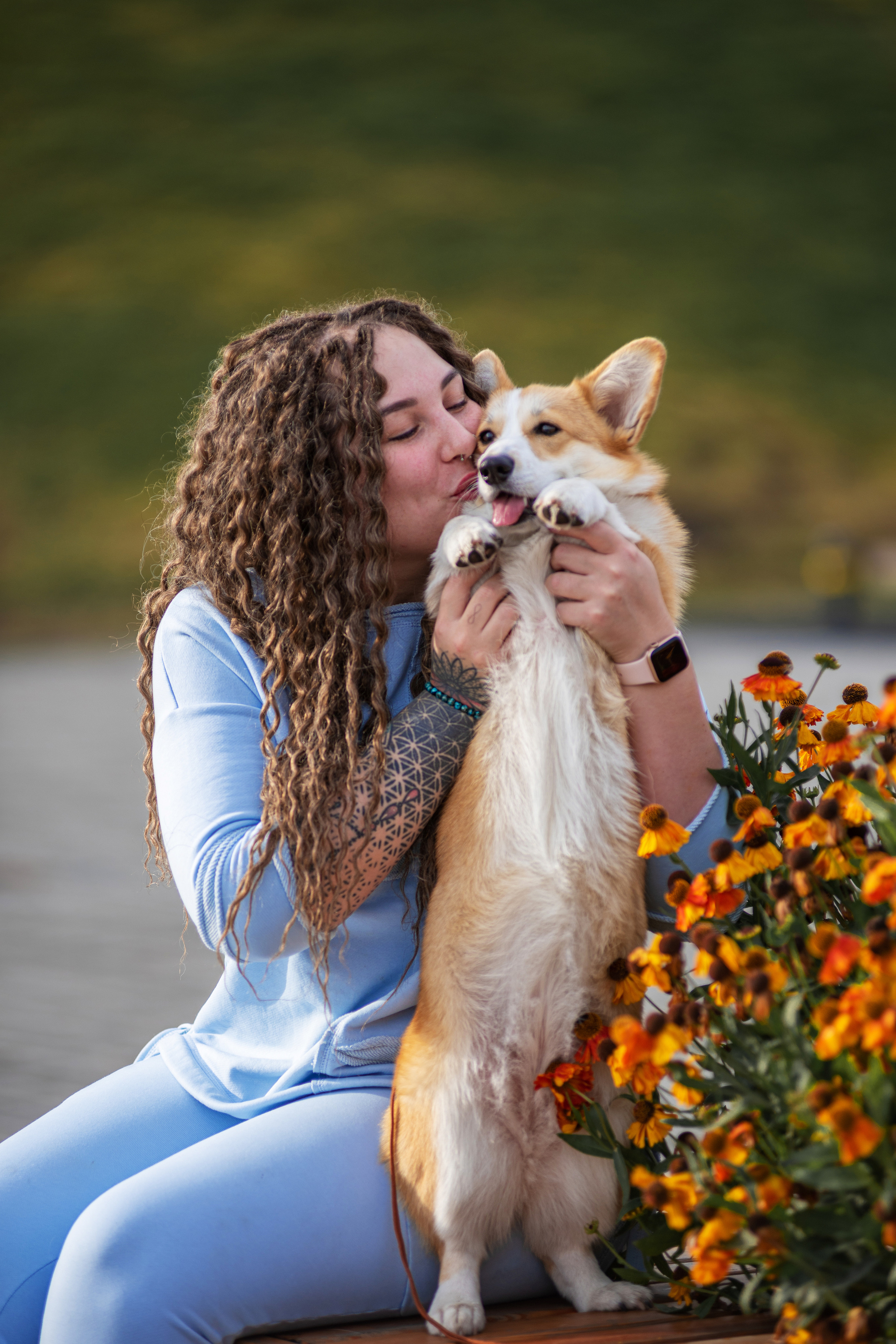 Ася и Плюша. Дог-фотограф в Тюмени Александра Королева