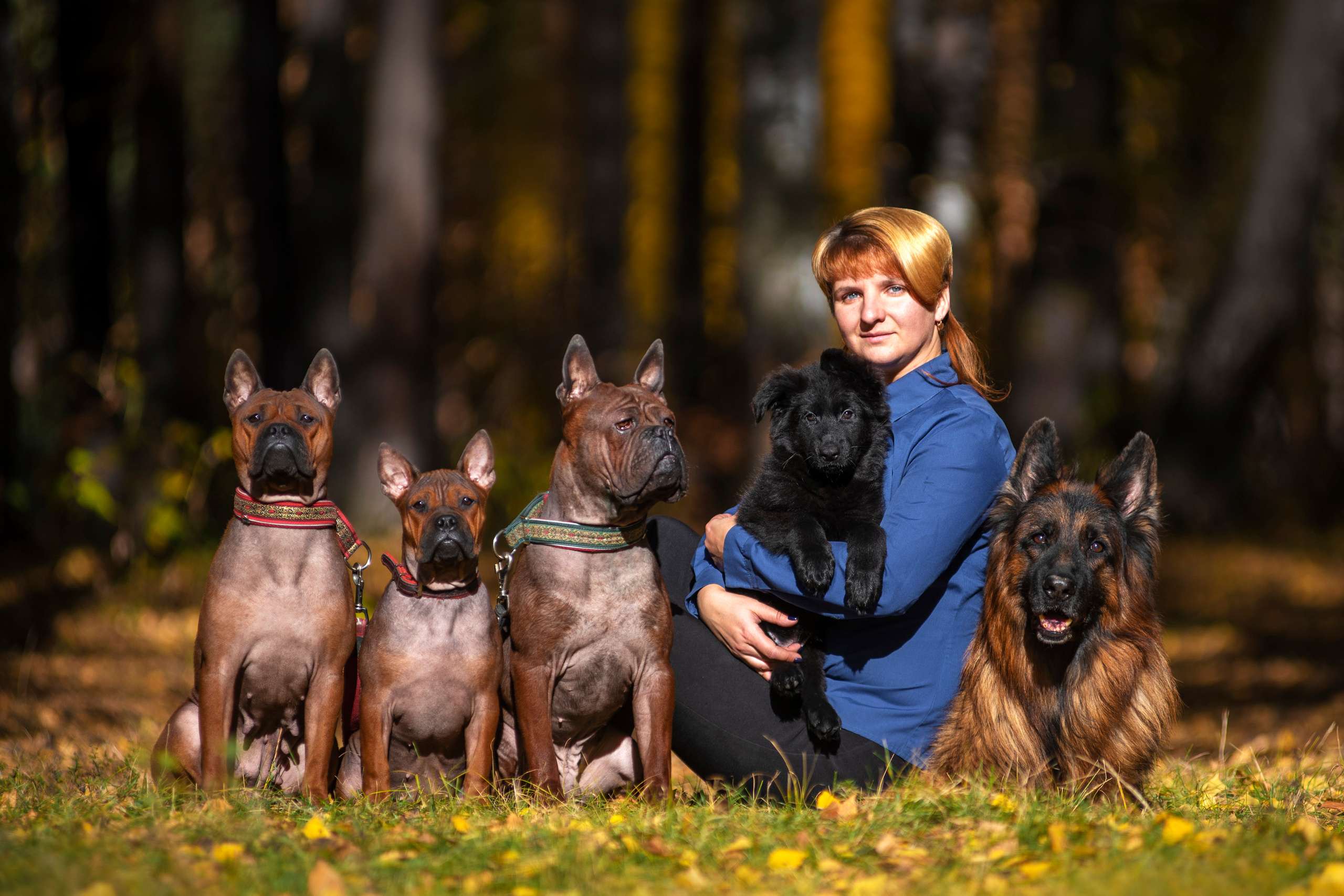 Полина и ее питомцы. Дог-фотограф в Тюмени Александра Королева