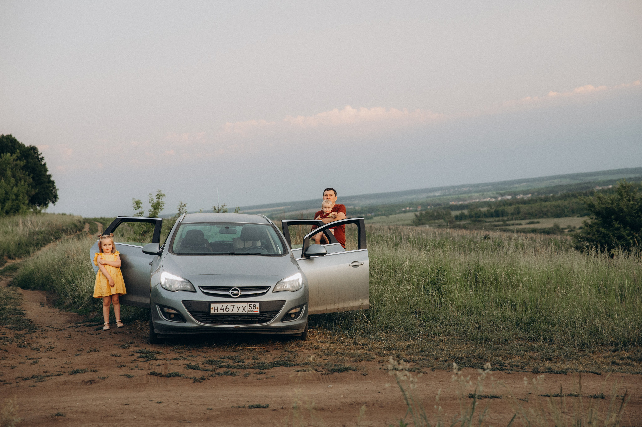 Папа и дочки. Семейный фотограф документалист в Пензе Лопатинская Татья