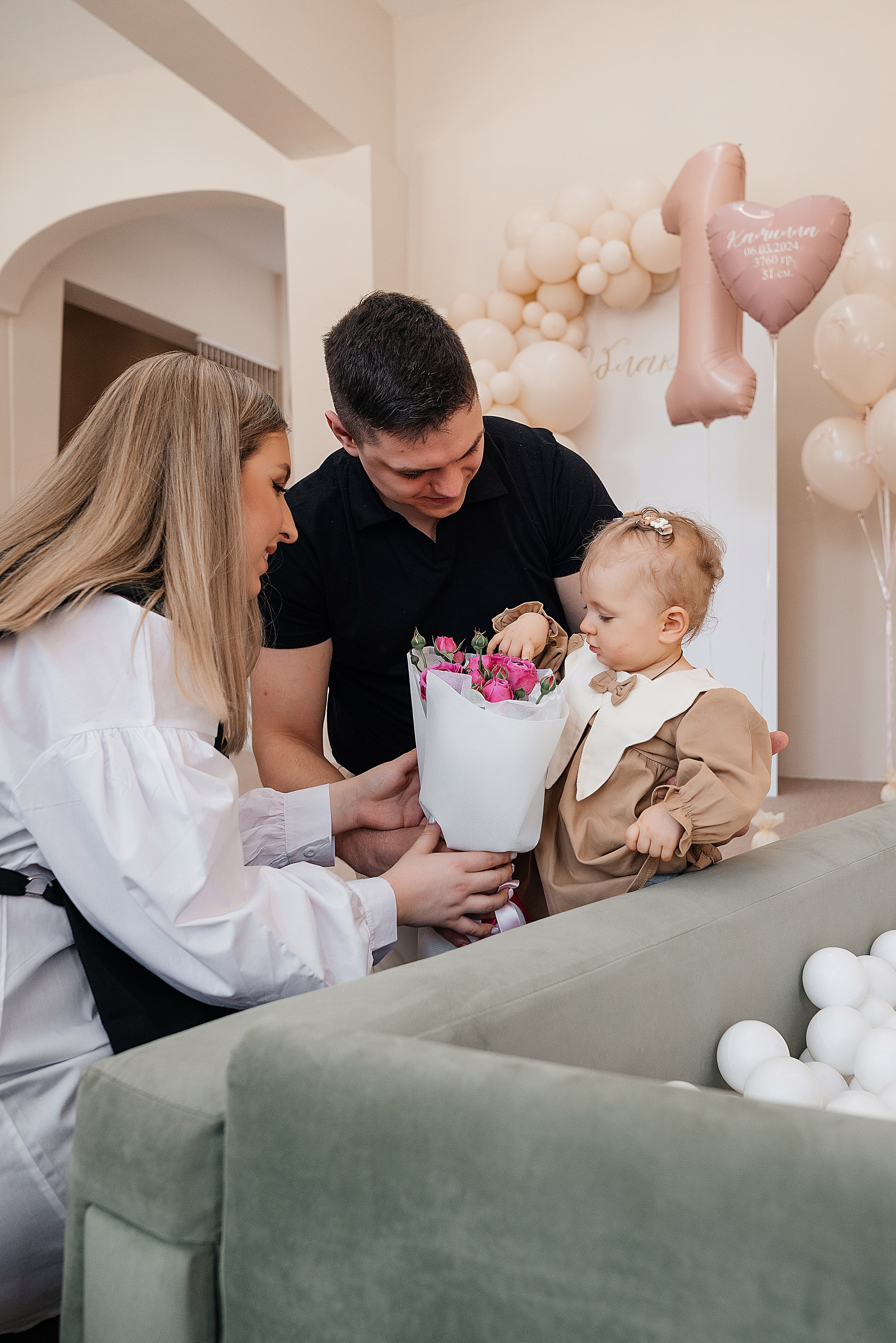 Камилле 1 годик. Фотограф Анастасия Фомина