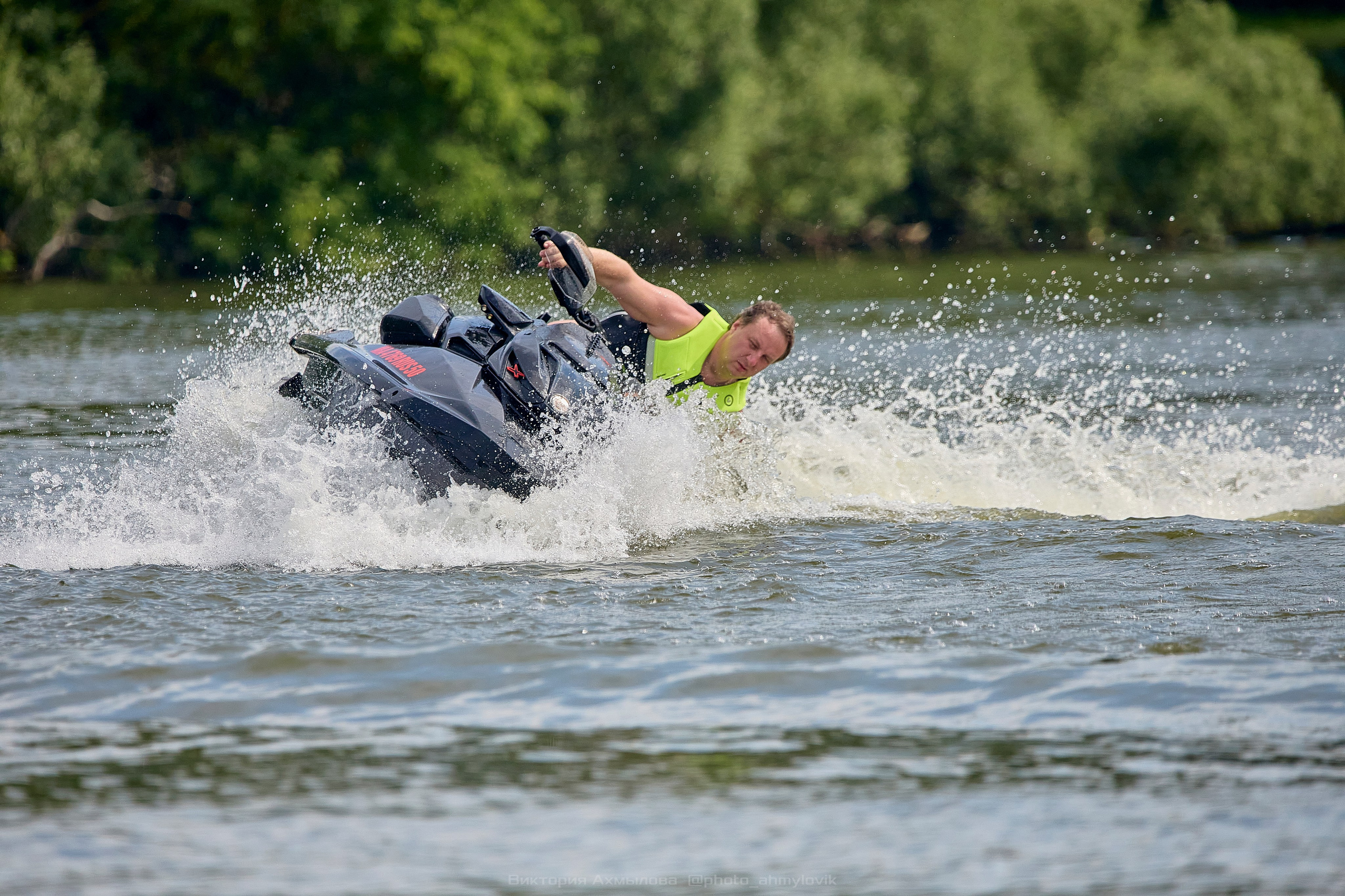 Аквабайки на Северке. Виктория Ахмылова. Фотограф в Москве