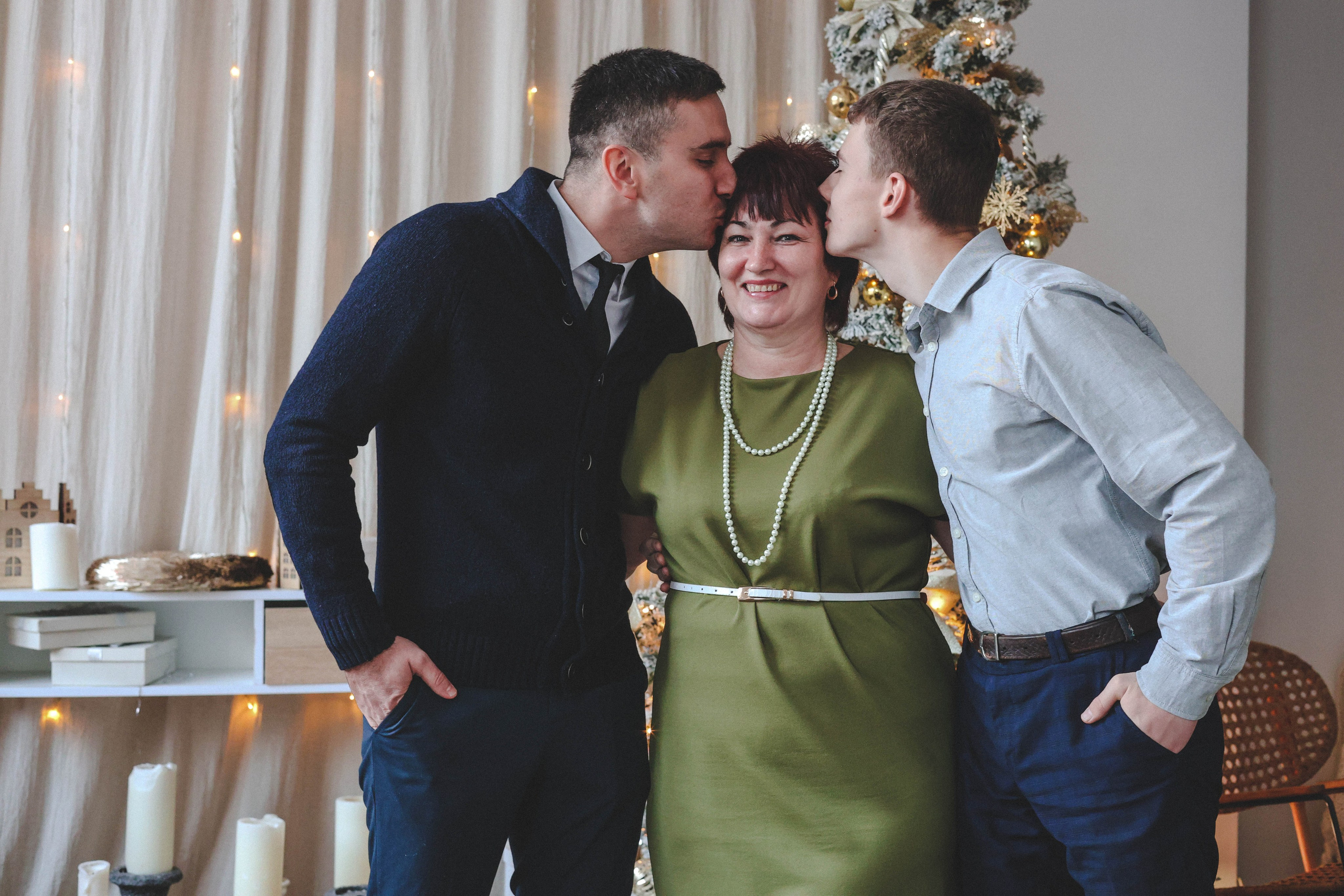 Новогодняя история «Светлана и ее семья». Фотограф в Москве Анастасия Калинина