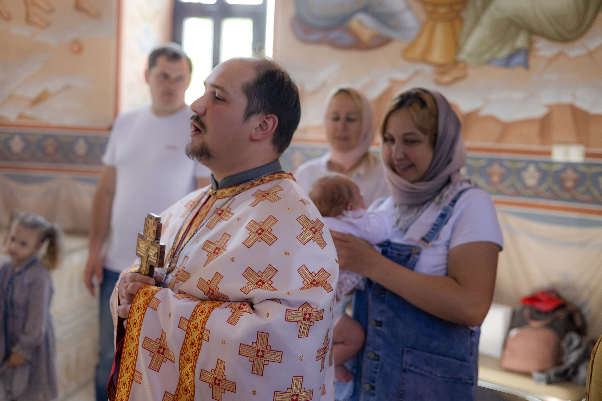 Крещение Вячеслава «Крестильный Храм иконы Божией Матери Знамение». Детский и семейный фотограф Евгения Вахнеева Москва Зеленоград