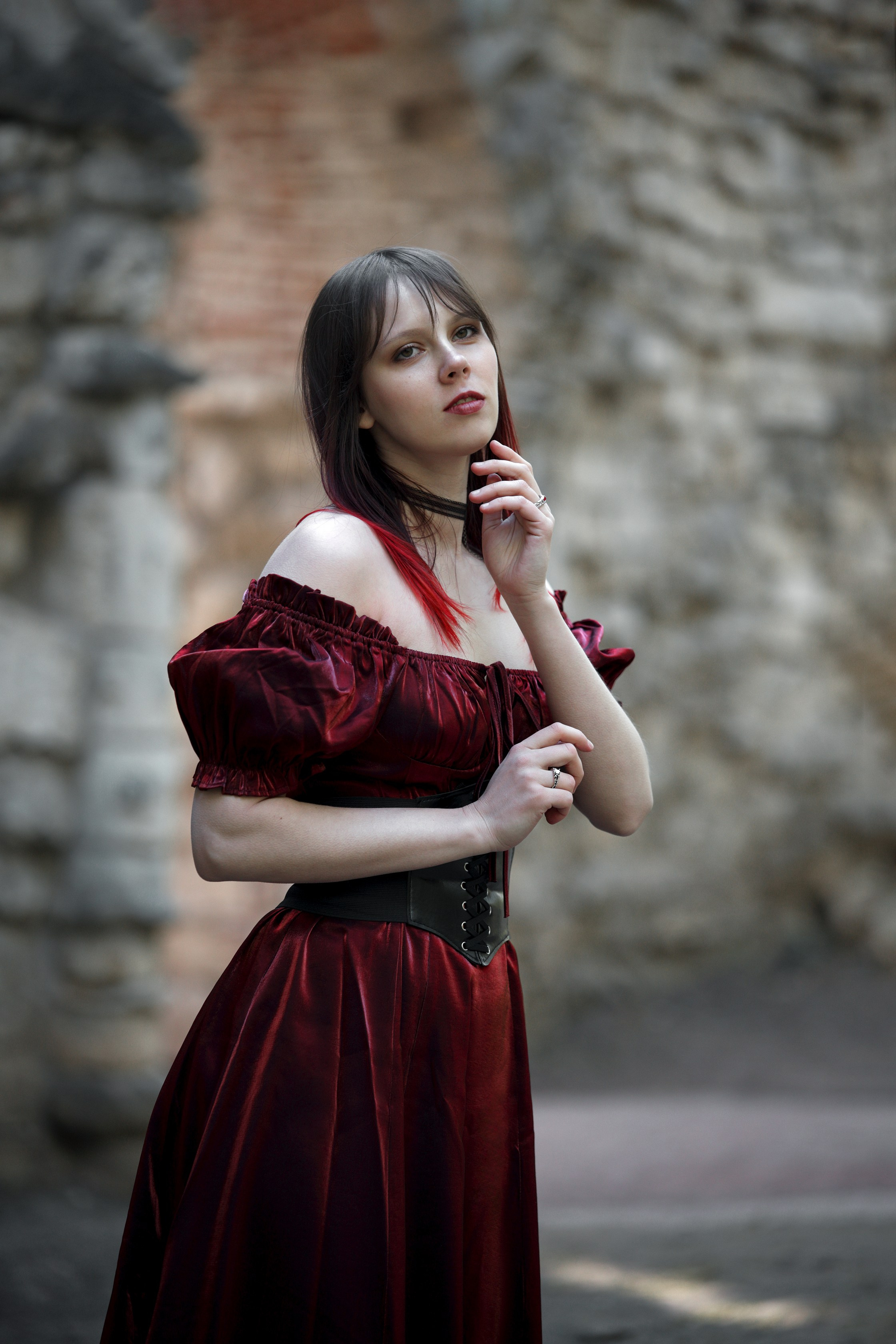 Jungfrau in Rot. Арт-фотограф. Coffelisk