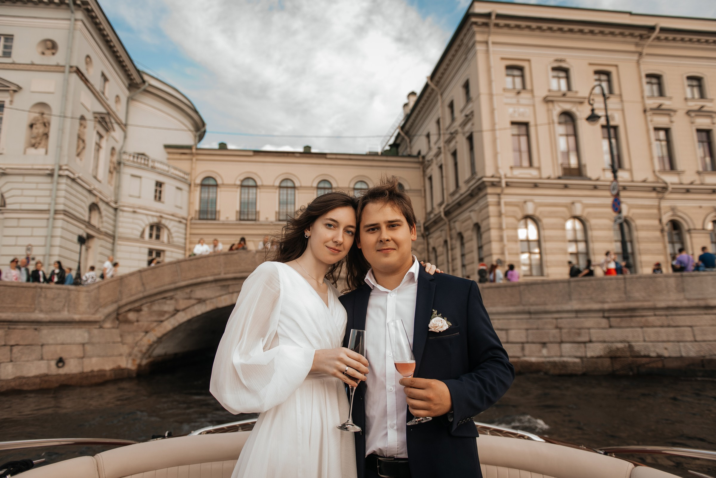 свадебная фотосессия на&nbsp;катере Venezia Nord