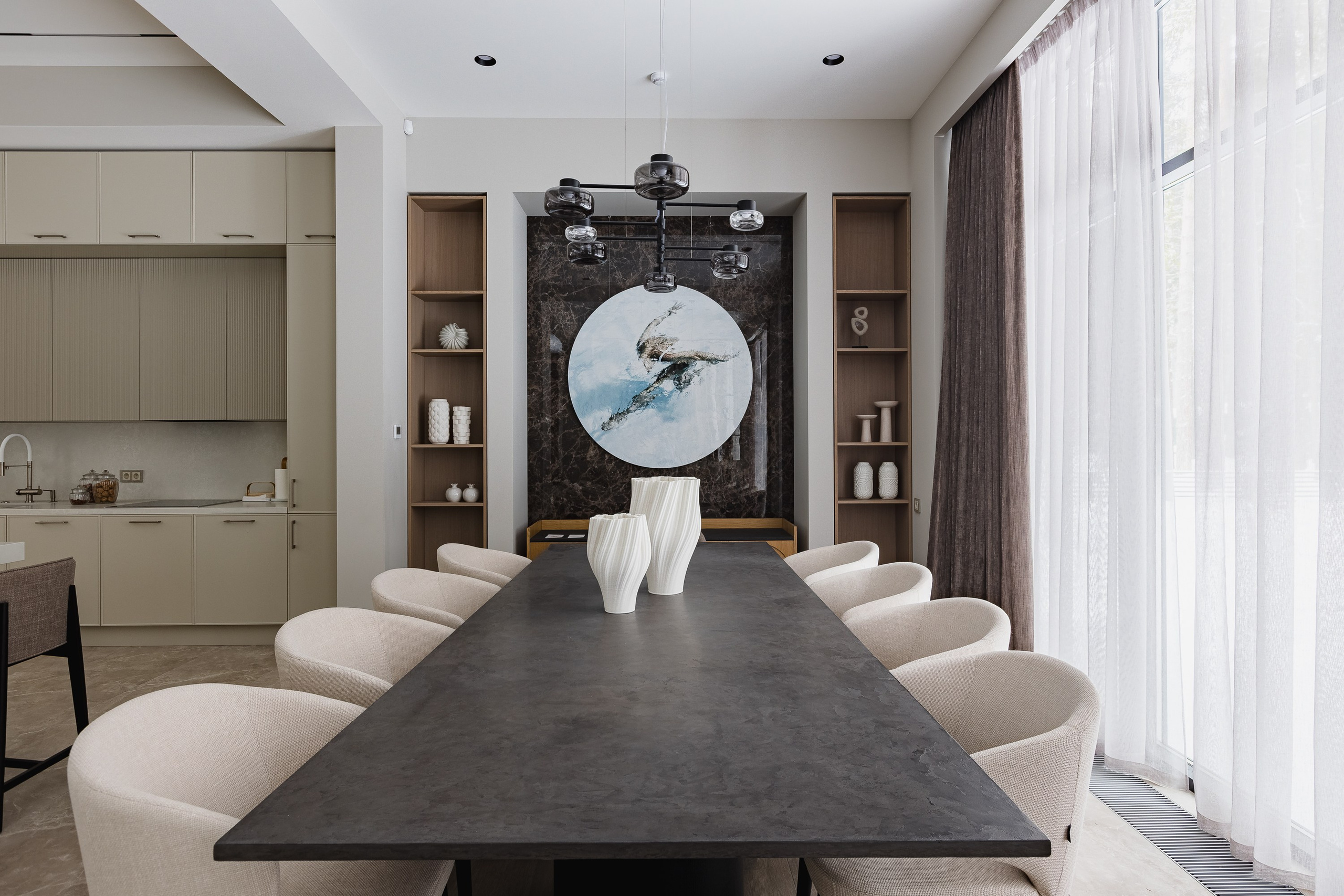 Дом в КП Маслово Парк. Интерьерный фотограф в Москве Роман Потапов