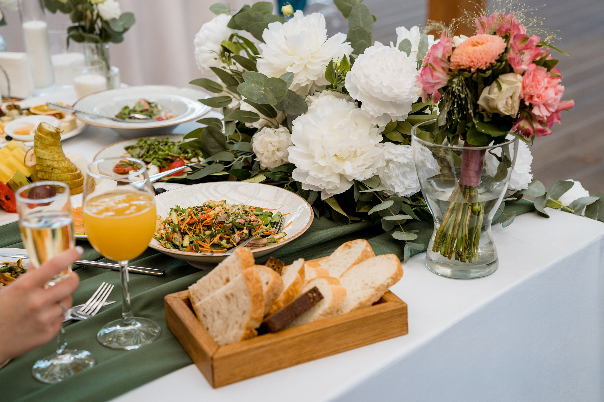 Иван и Дарья. Свадебный банкет, Теплица парк. Фотограф и видеограф в Москве и Московской области Мария Вишня
