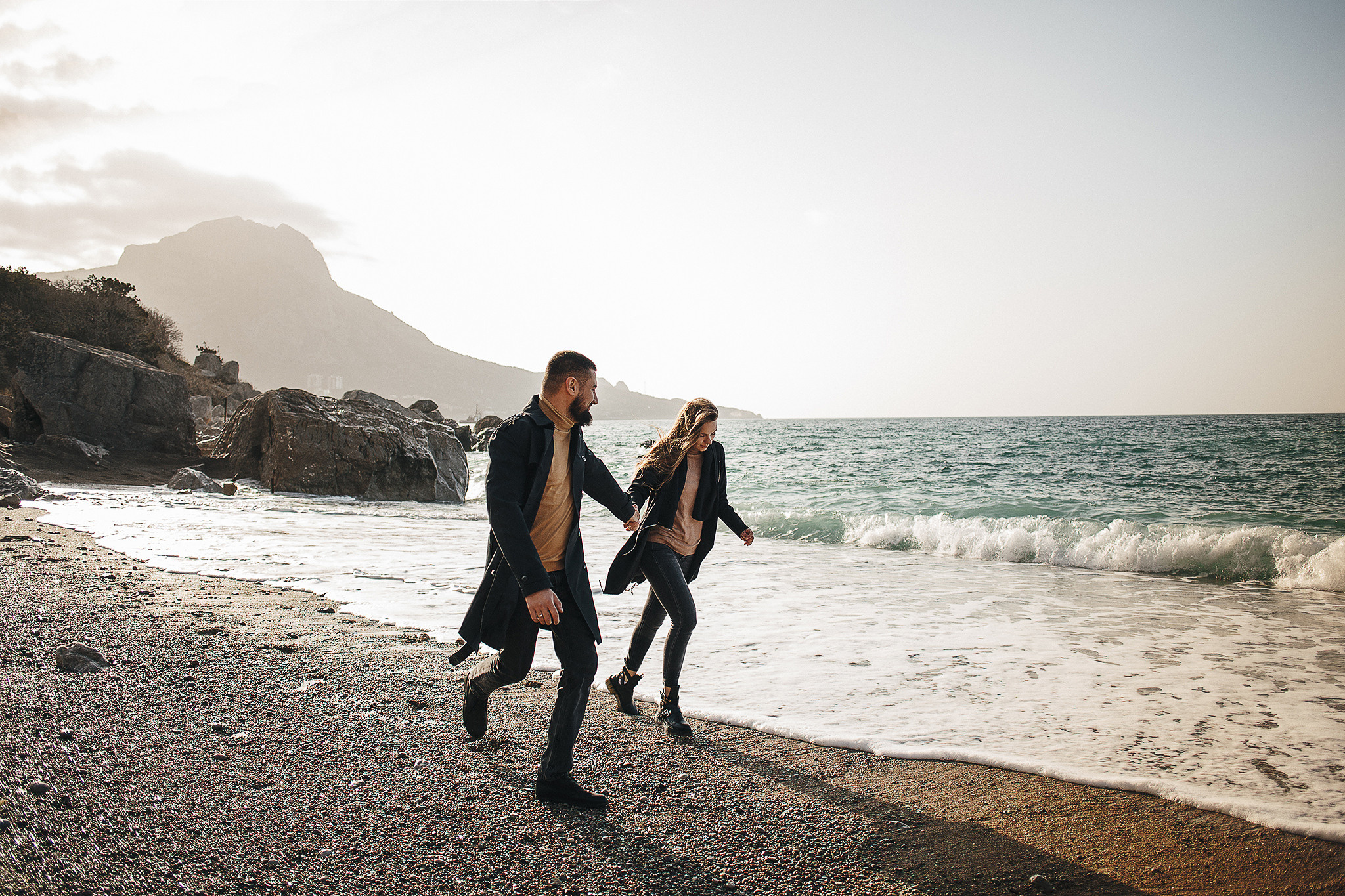 Ремзи и Саша, весна в Крыму. Семейный фотограф в Москве Марина Петра