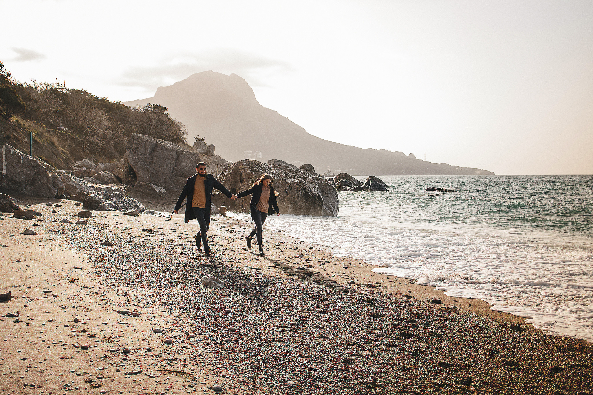 Ремзи и Саша, весна в Крыму. Семейный фотограф в Москве Марина Петра
