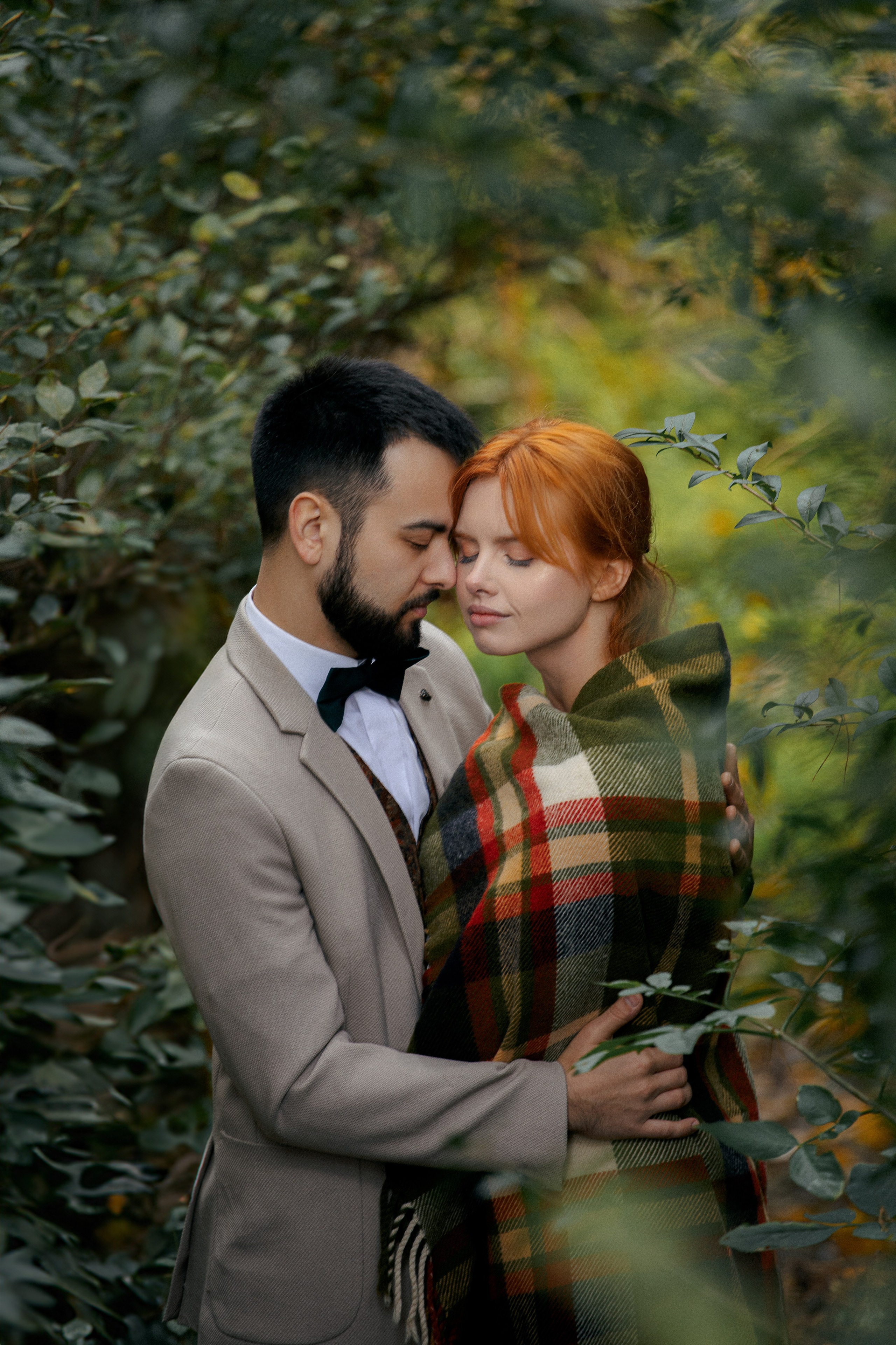 Ślubna sesja zdjęciowa w plenerze. Свадебный фотограф Варшава Лодзь Польша Елена Юцова