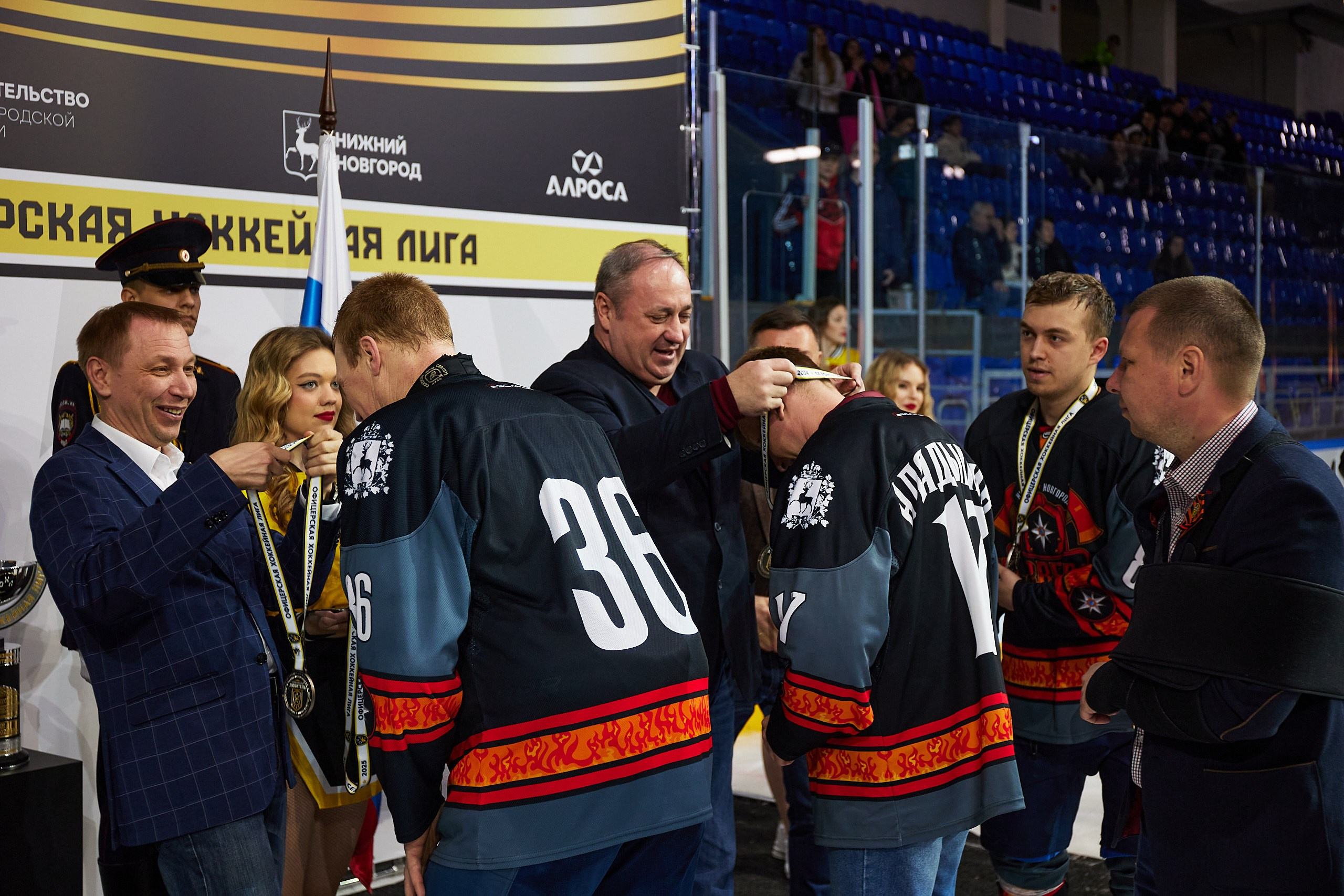 Репортаж. Офицерская хоккейная лига 2025 год. Спортивный фотограф Некрасов Денис