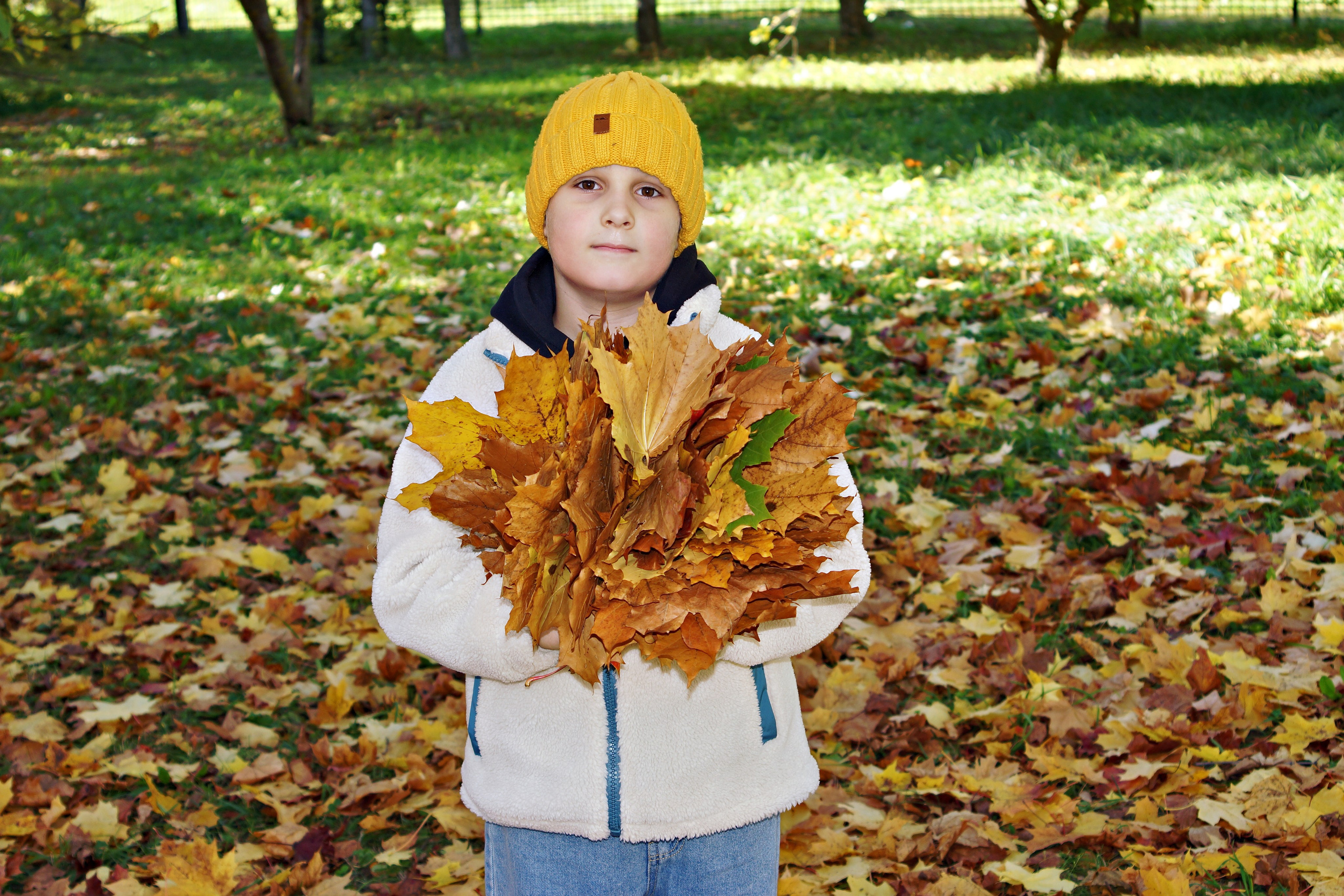 Осенняя фотосессия в детском саду г. Йошкар-Ола