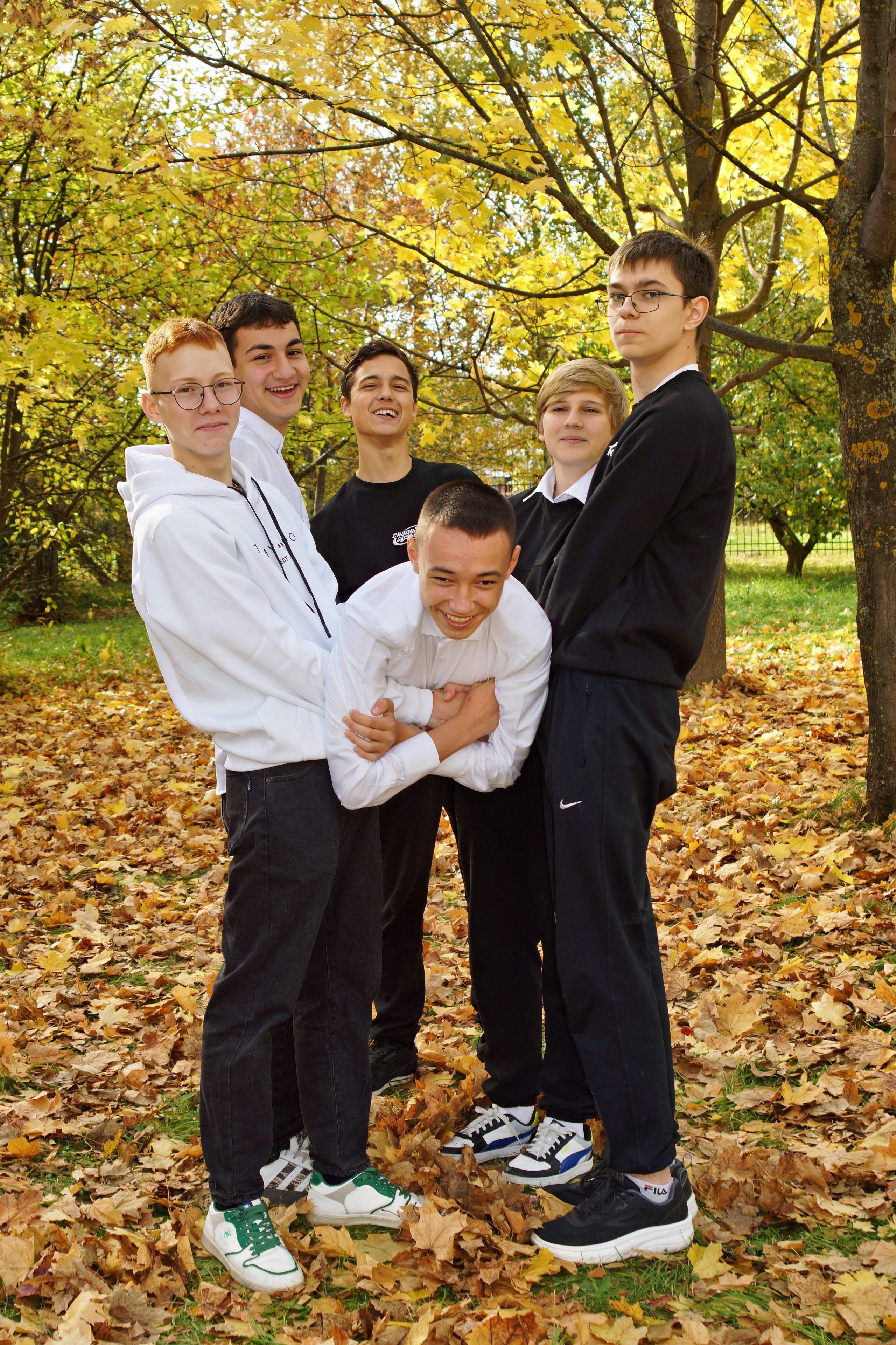 Осенняя фотосессия в школе г. Йошкар-Ола