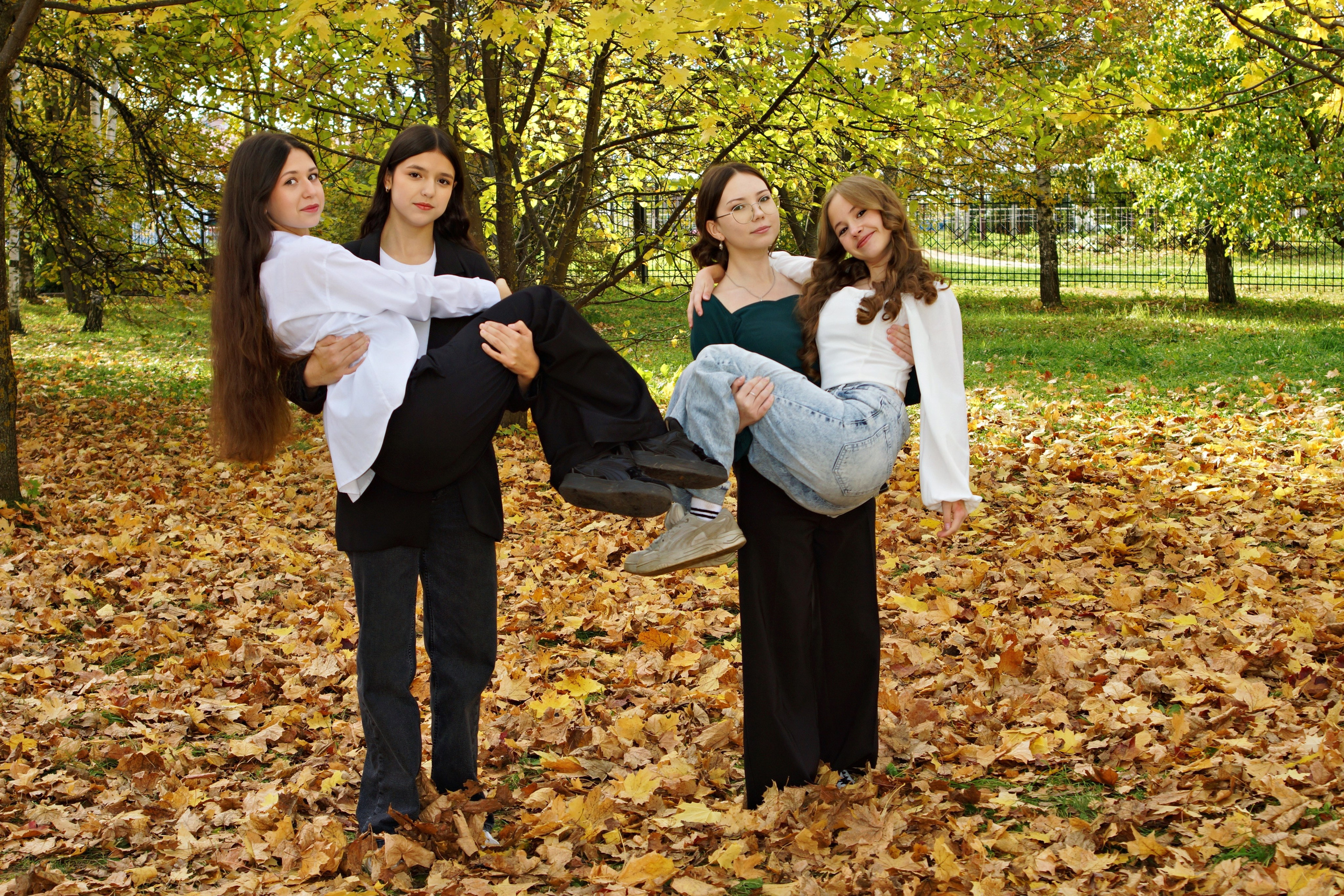 Осенняя фотосессия в школе г. Йошкар-Ола