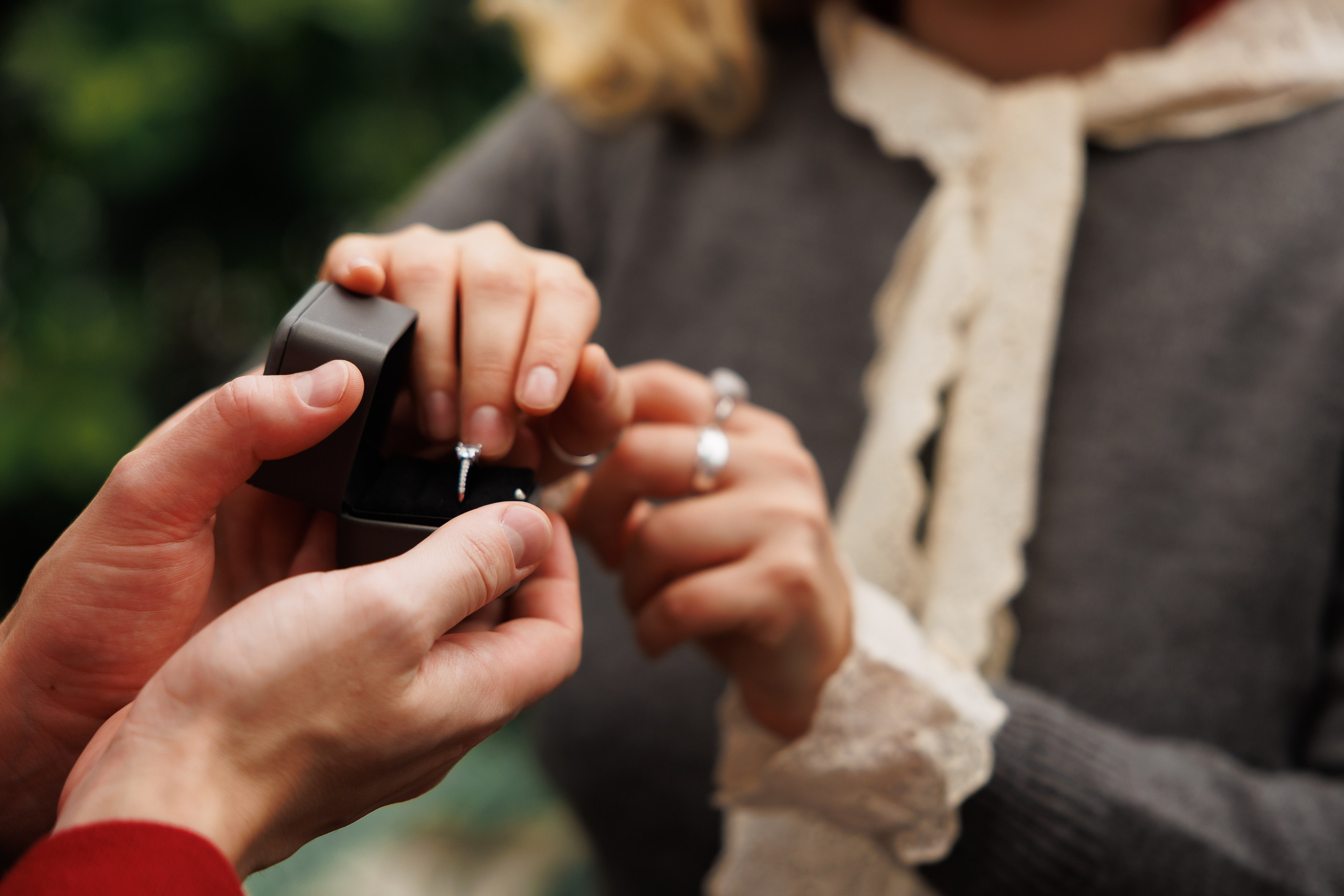 Предложение в оранжерее. Свадебный и семейный фотограф в Москве Красинская Мария