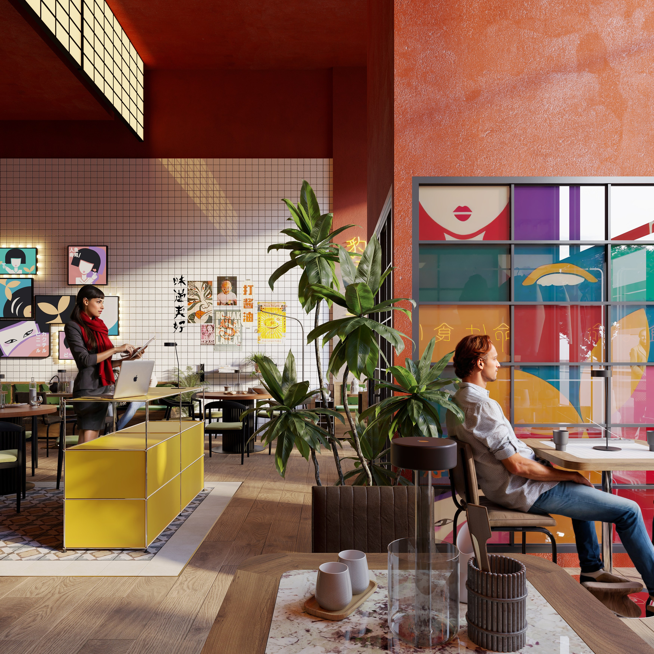 Ресторан «РУСАЛОЧКА». 3Д Визуализация Интерьера и Архитектуры