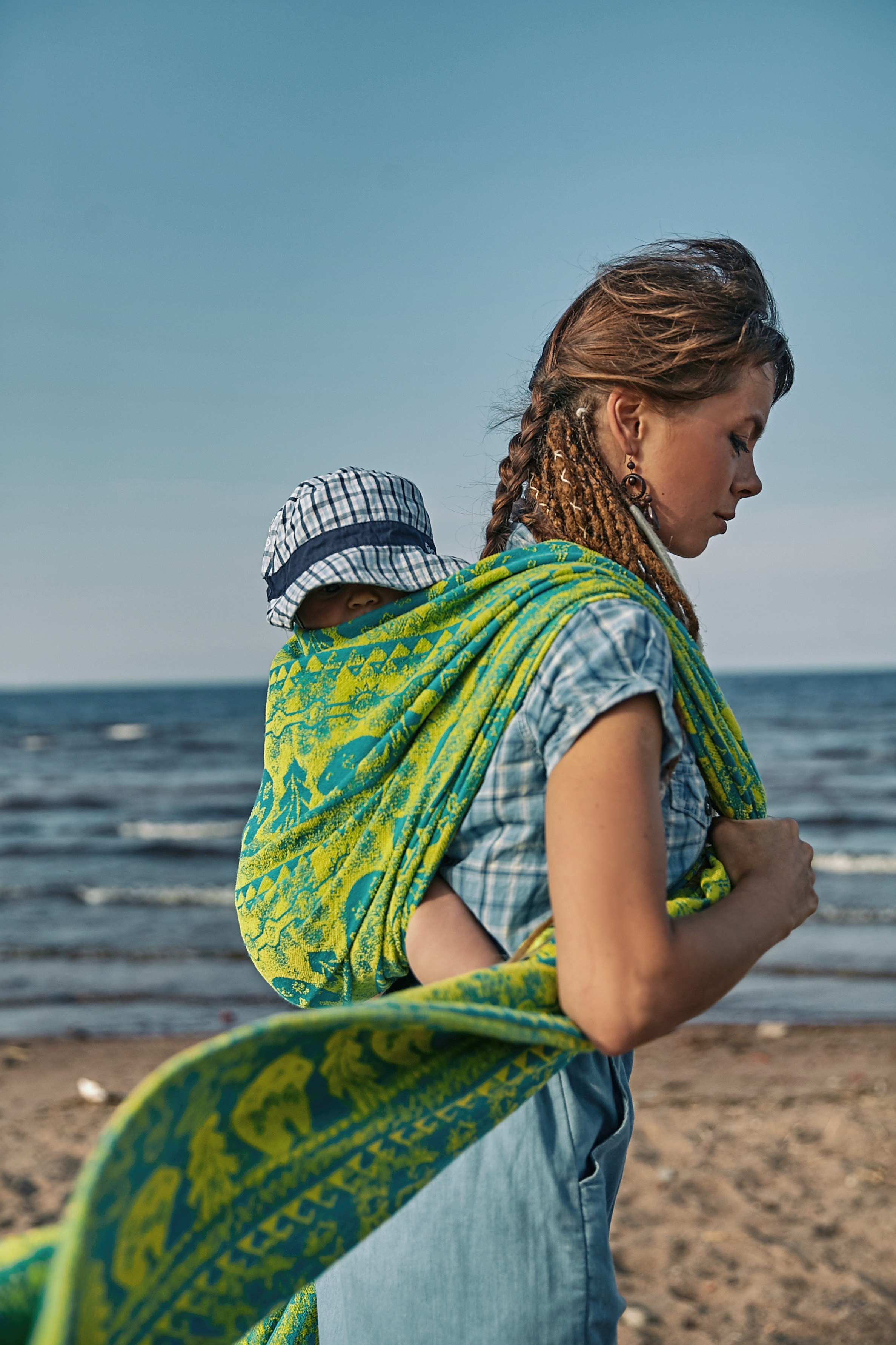 Съемка слингов mokosh wrap. Рекламный фотограф Санкт-Петербург Катерина Мишкель