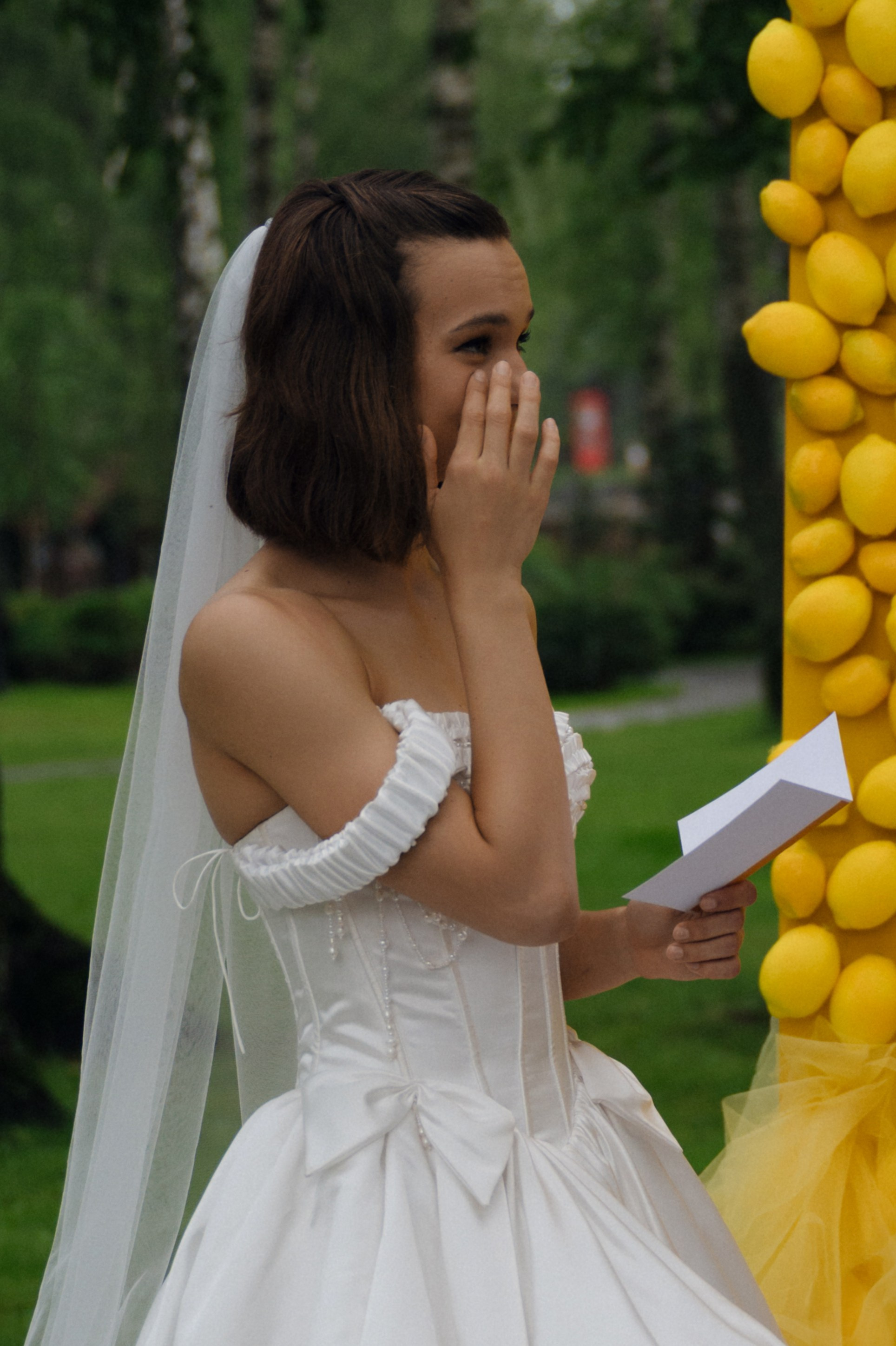 Лимонная свадьба. Свадебный фотограф в Москве Анастасия Колесникова