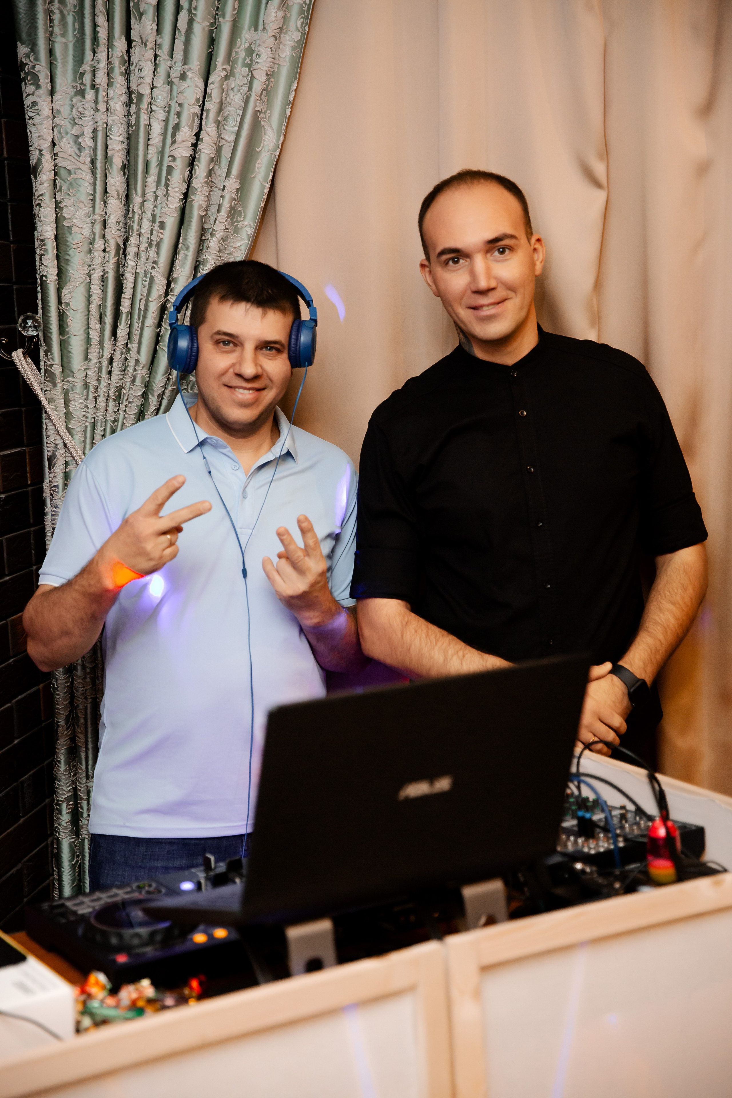 Фотосъемка юбилея в пиццерии Камин