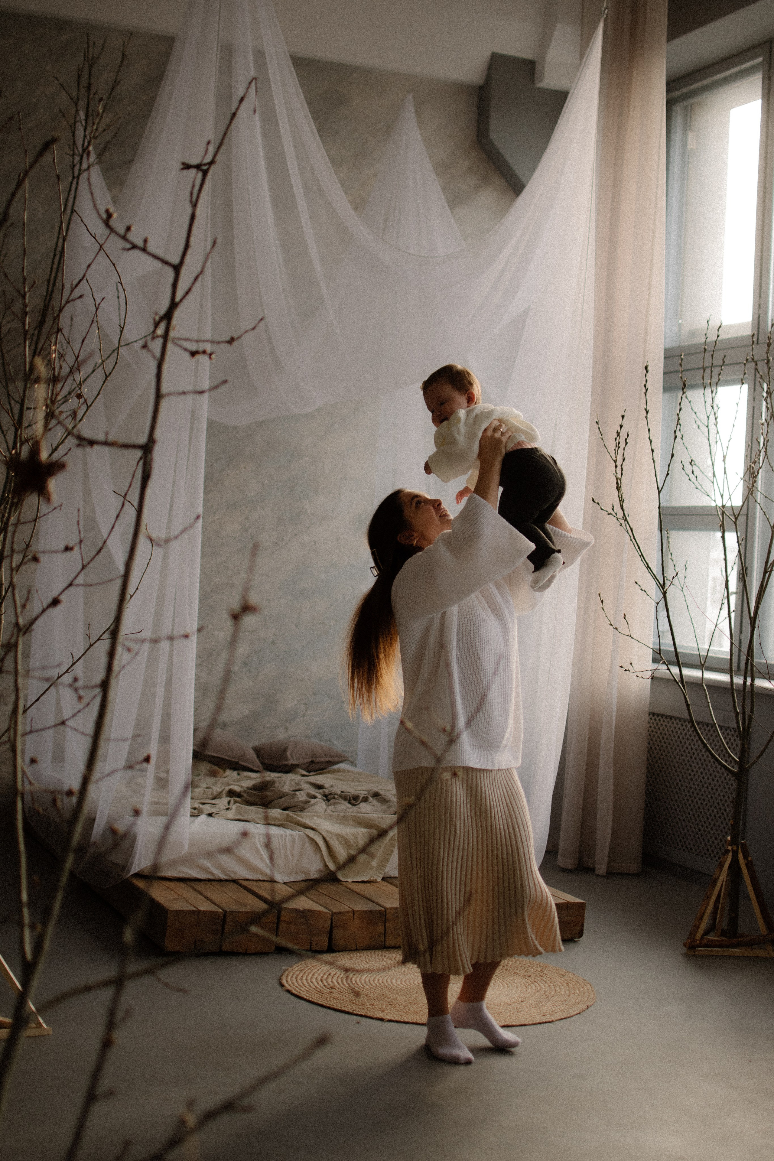 Полина, Сергей и Верочка. Фотограф Анфиса Хардина Екатеринбург