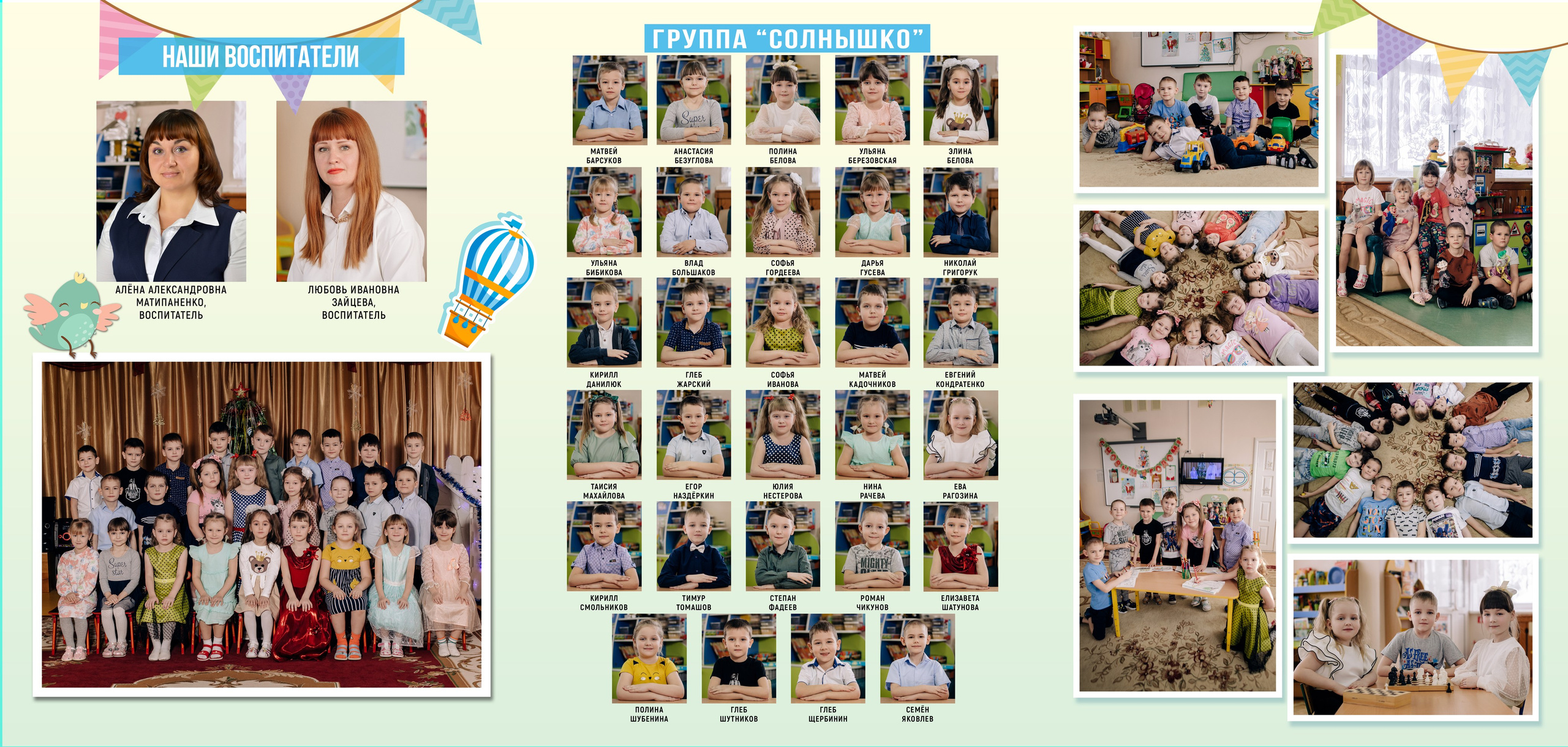 Шаблон трюмо «Воздушные шары». Фотограф — МАРИЯ МЕДВЕДЕВА