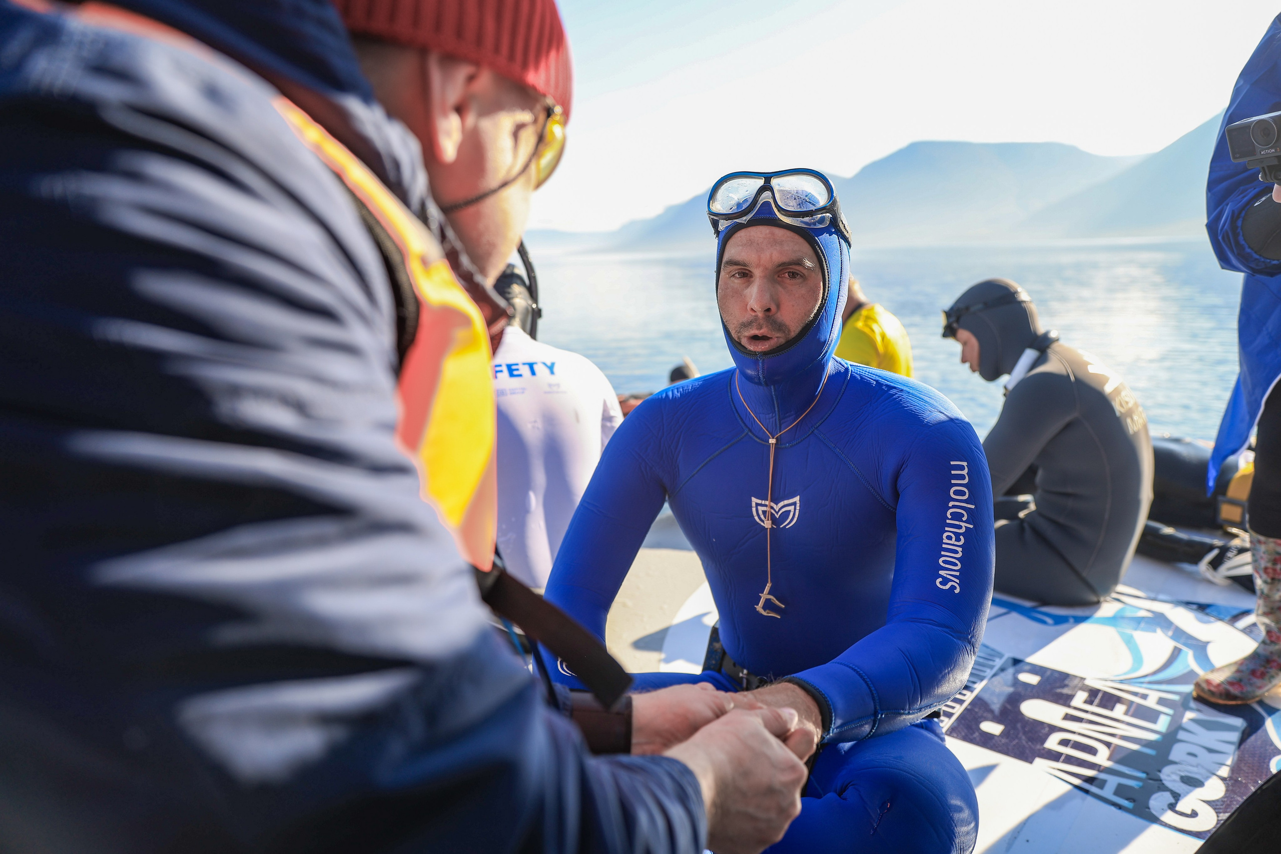 Фестиваль по фридайвингу «Глубина Путорана». Спортивный репортажный фотограф Казань Нафис Сиразетдинов