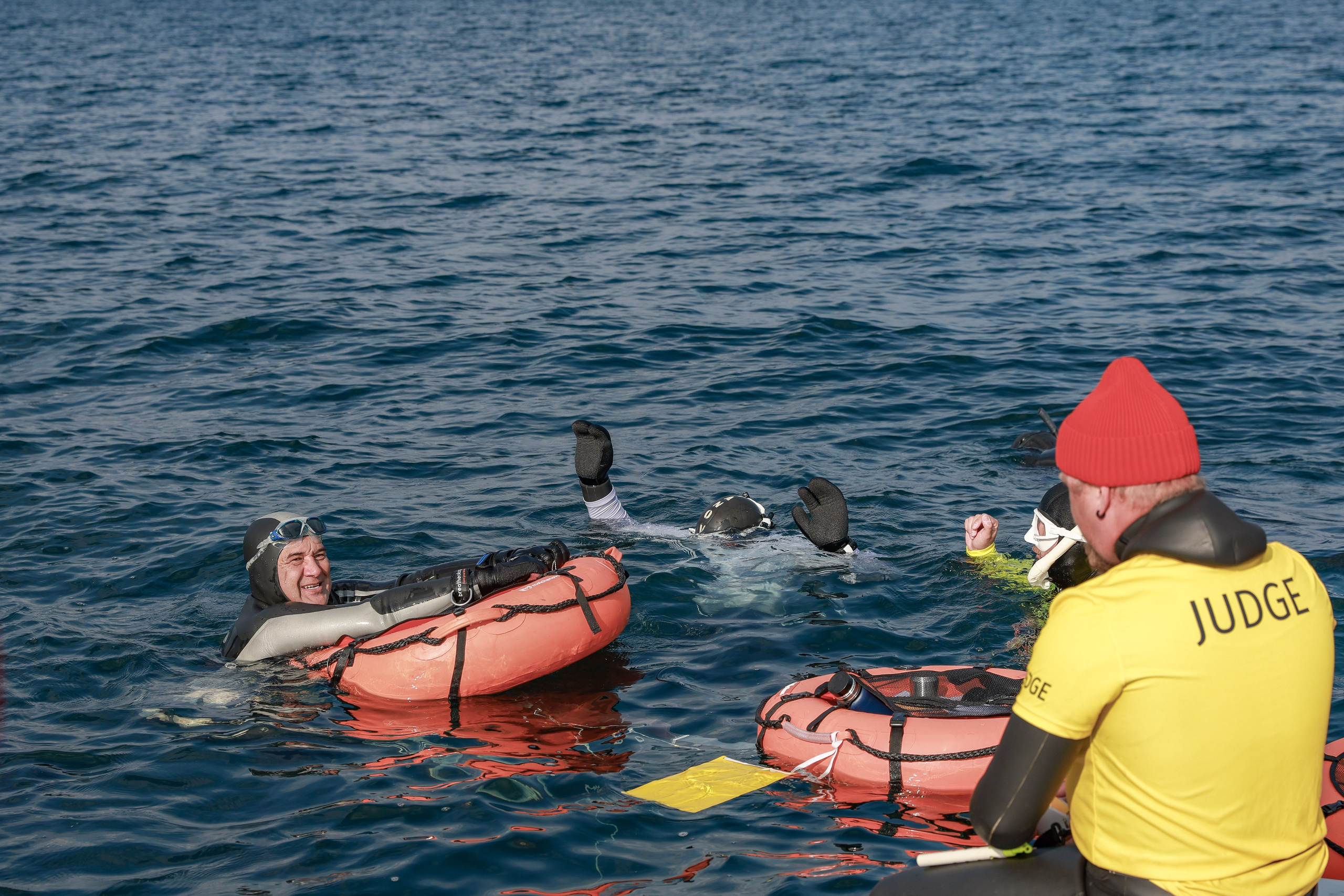 Фестиваль по фридайвингу «Глубина Путорана». Спортивный репортажный фотограф Казань Нафис Сиразетдинов