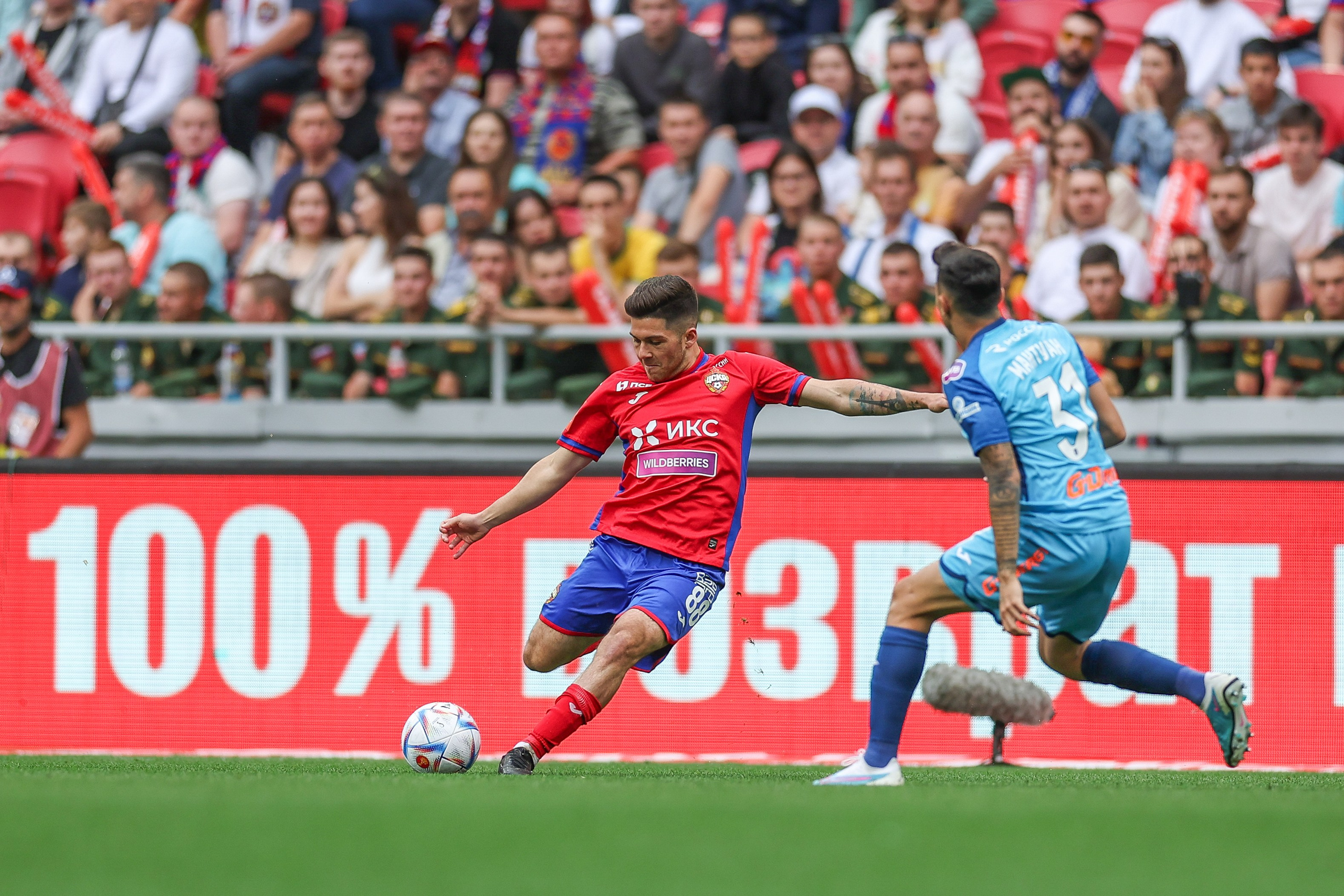 Суперкубок России по футболу. ФК Зенит — ФК Цска. Спортивный репортажный фотограф Казань Нафис Сиразетдинов