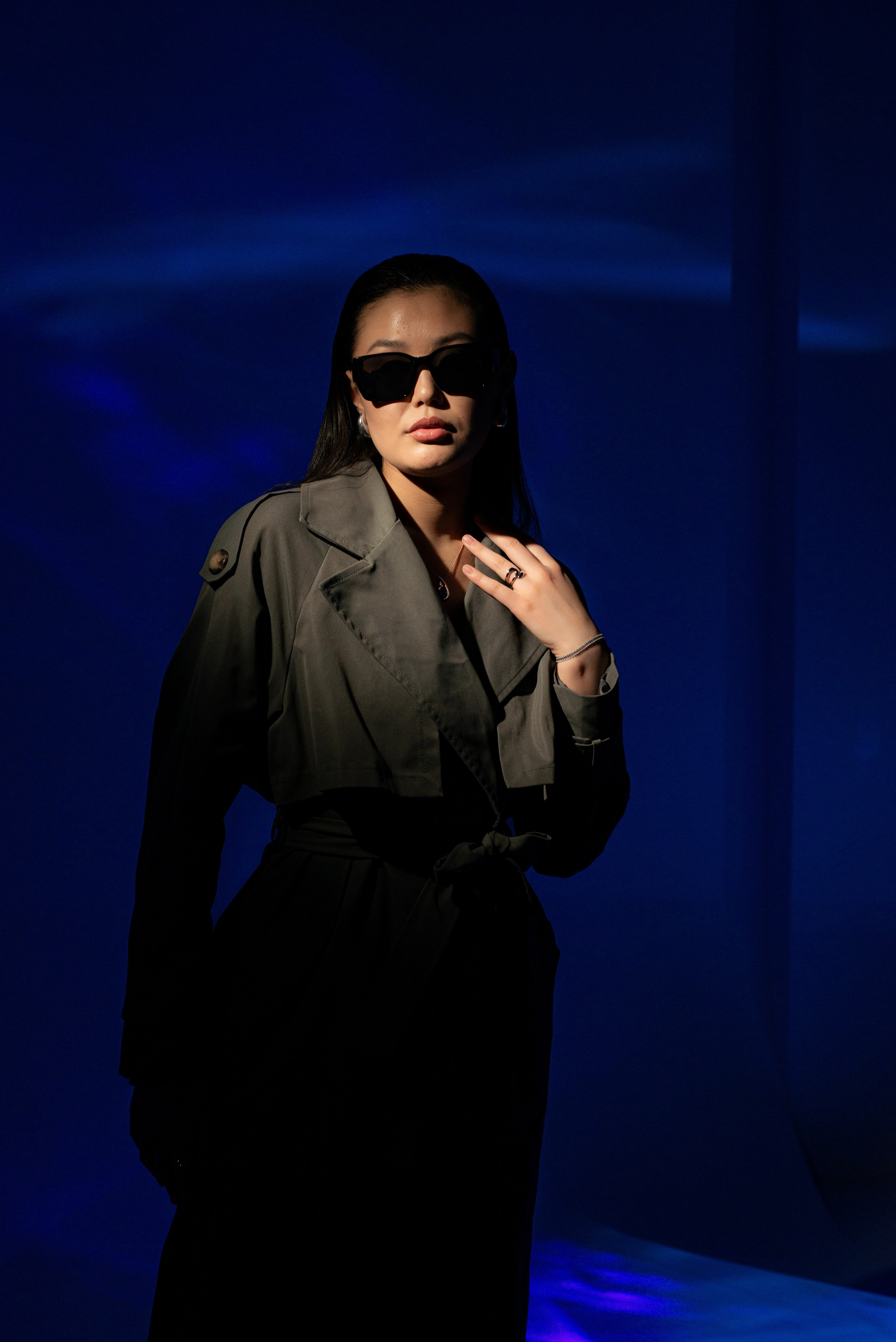 Fashion съемка с цветными фильтрами. Фотография — это миг, который фиксирует вечность