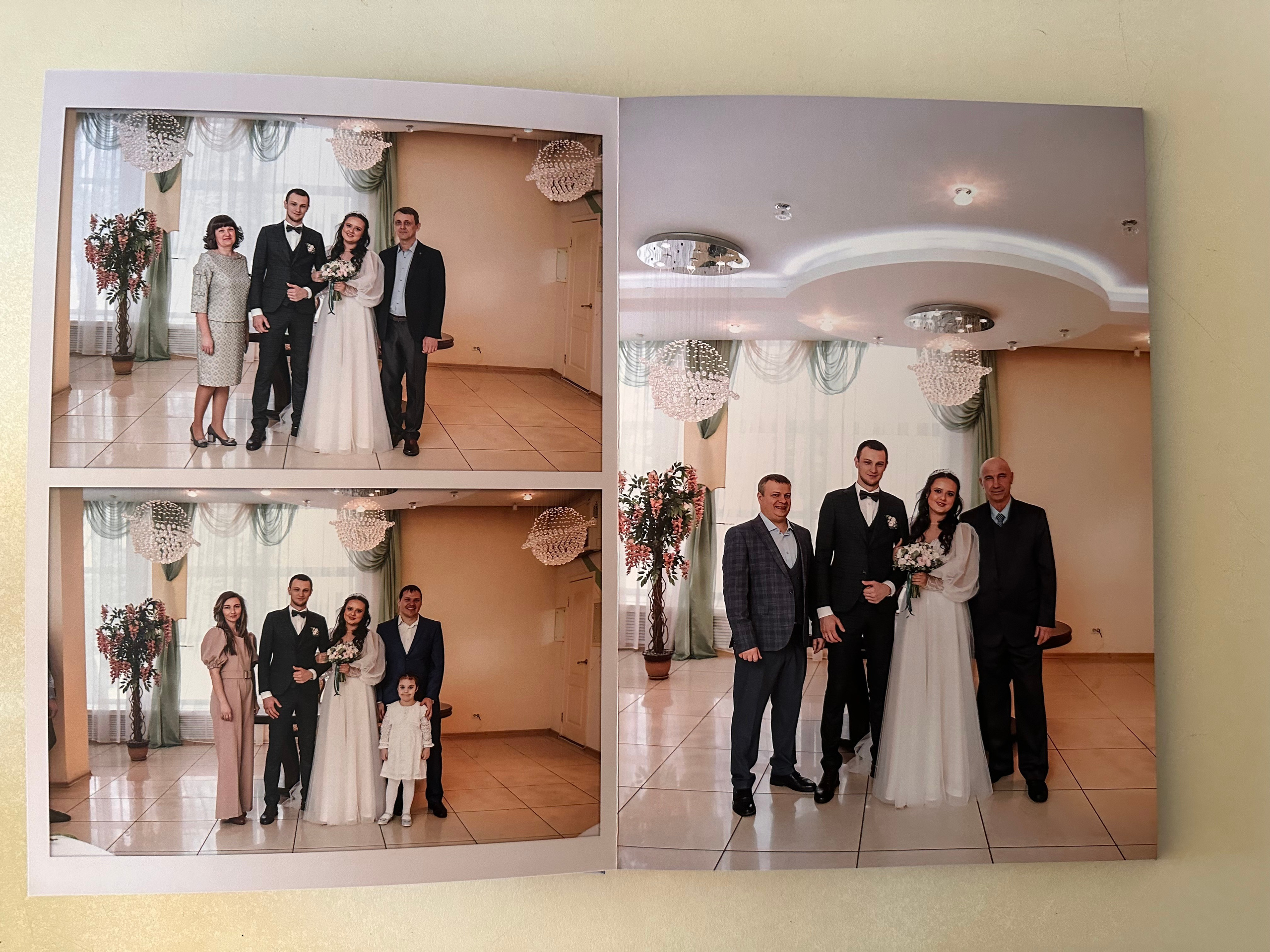 Свадебная фотокнига 21*30. Фотограф г. Пенза — Светлана Зойкина