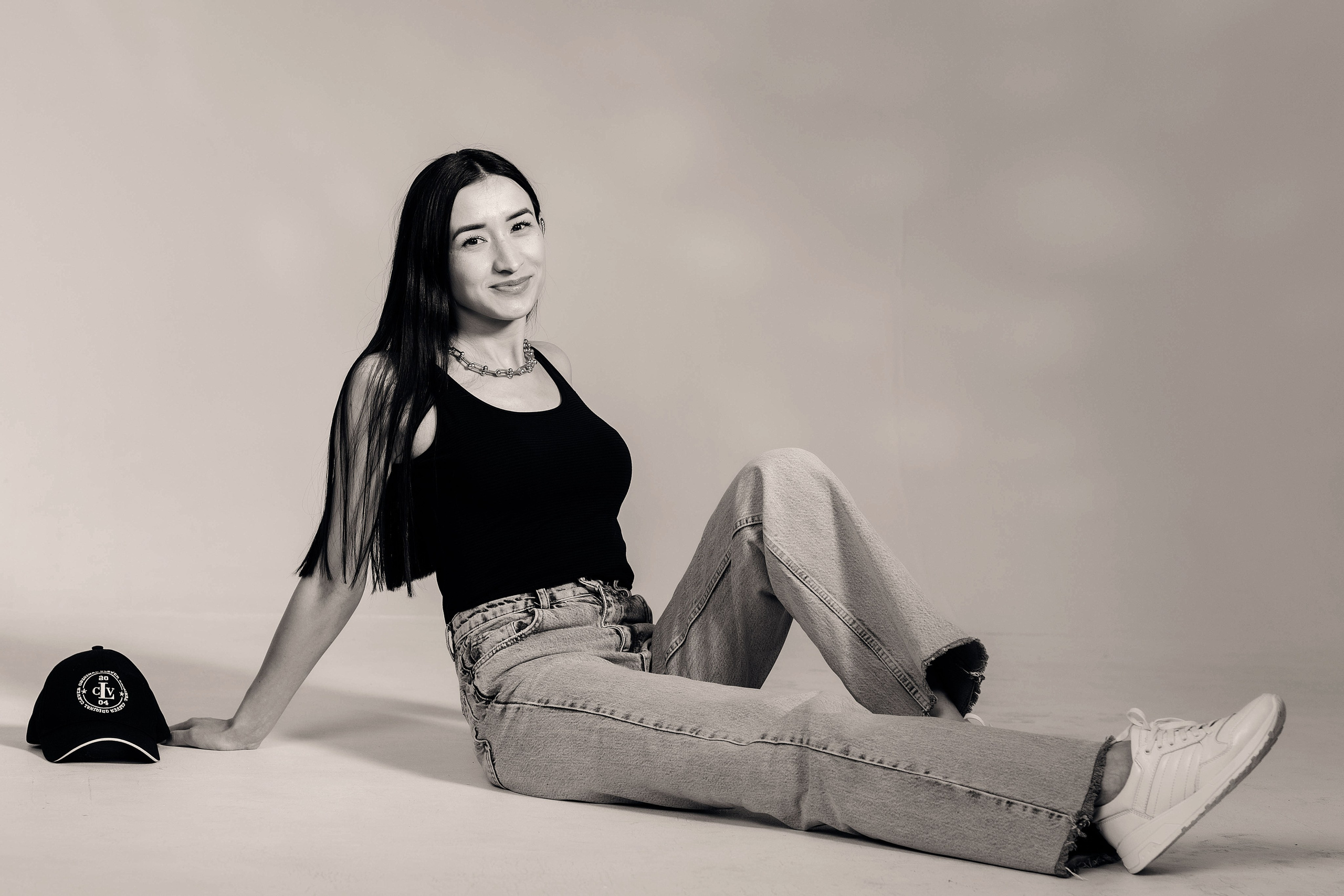 Студийная фотосессия с Катей. Портретный и репортажный фотограф в Чебоксарах Андриян Чаркин