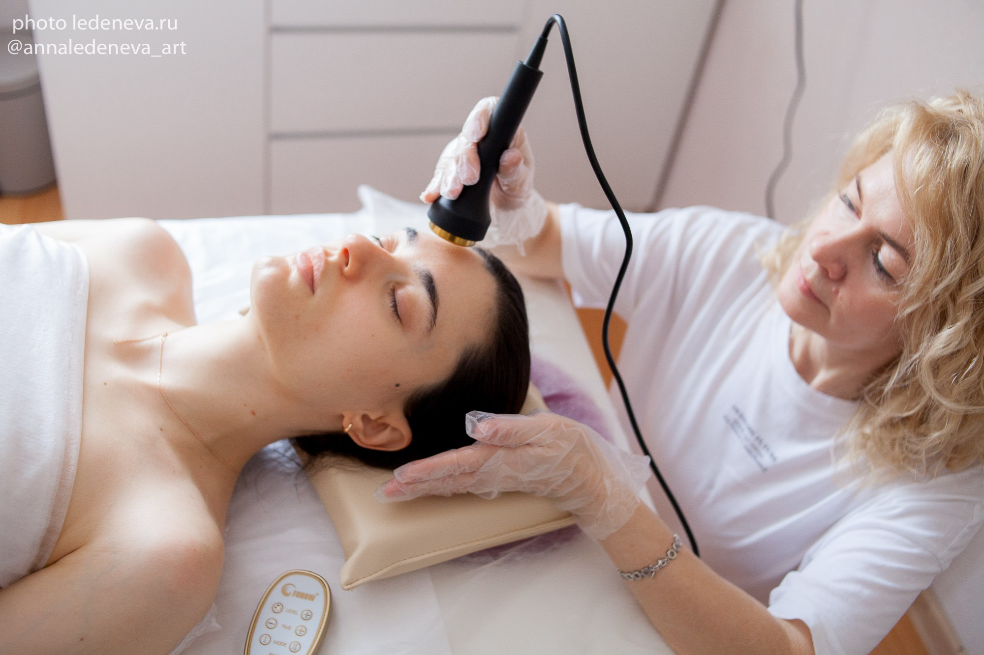 Контент съемка Массаж. Анна Леденева Фотограф