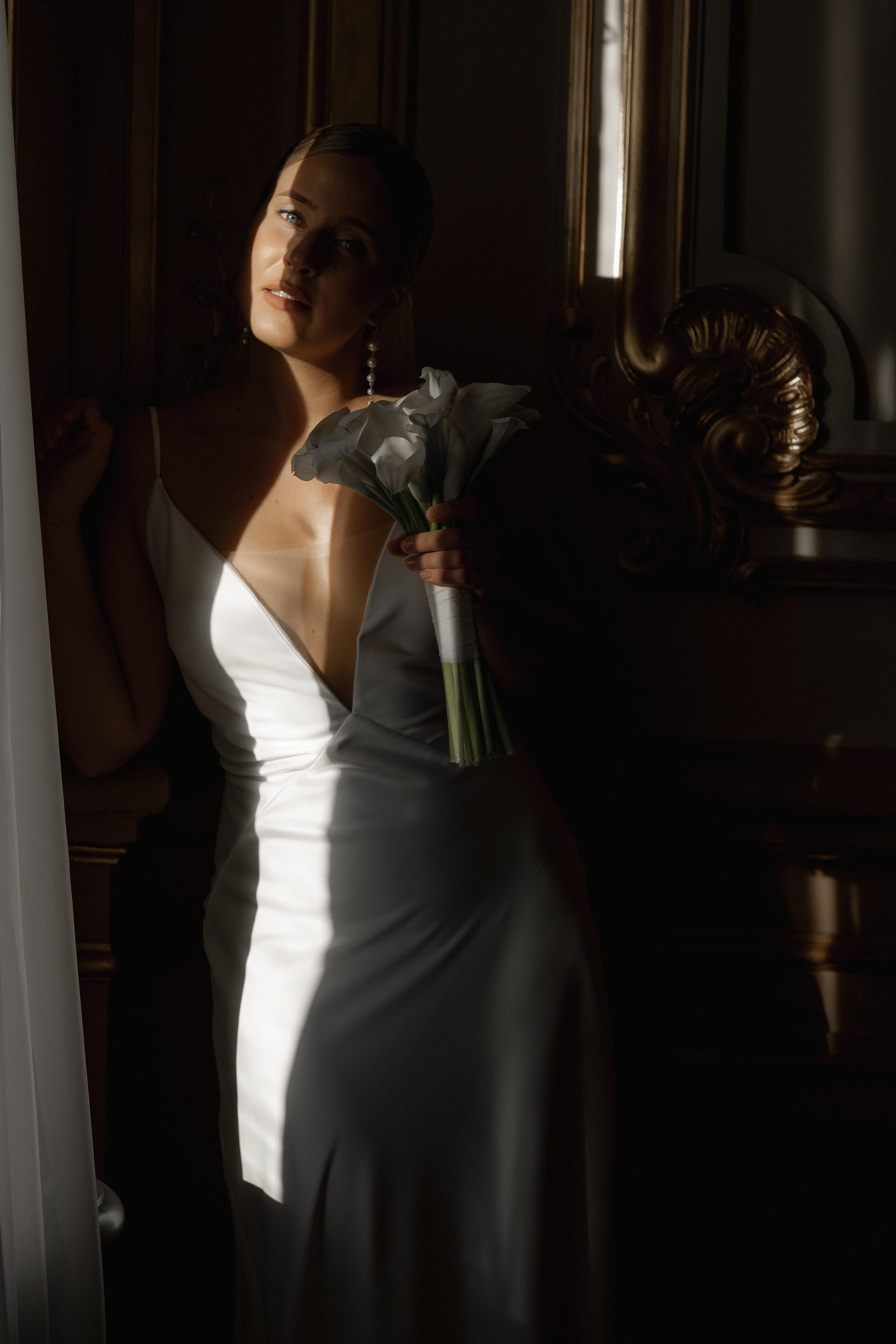 Сентиментальная свадебная фотография