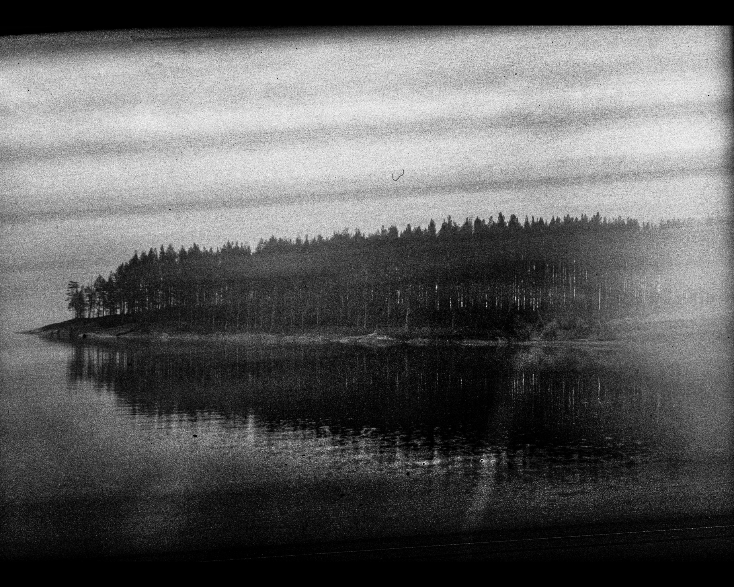 Glass plates. Darkroom aesthetics