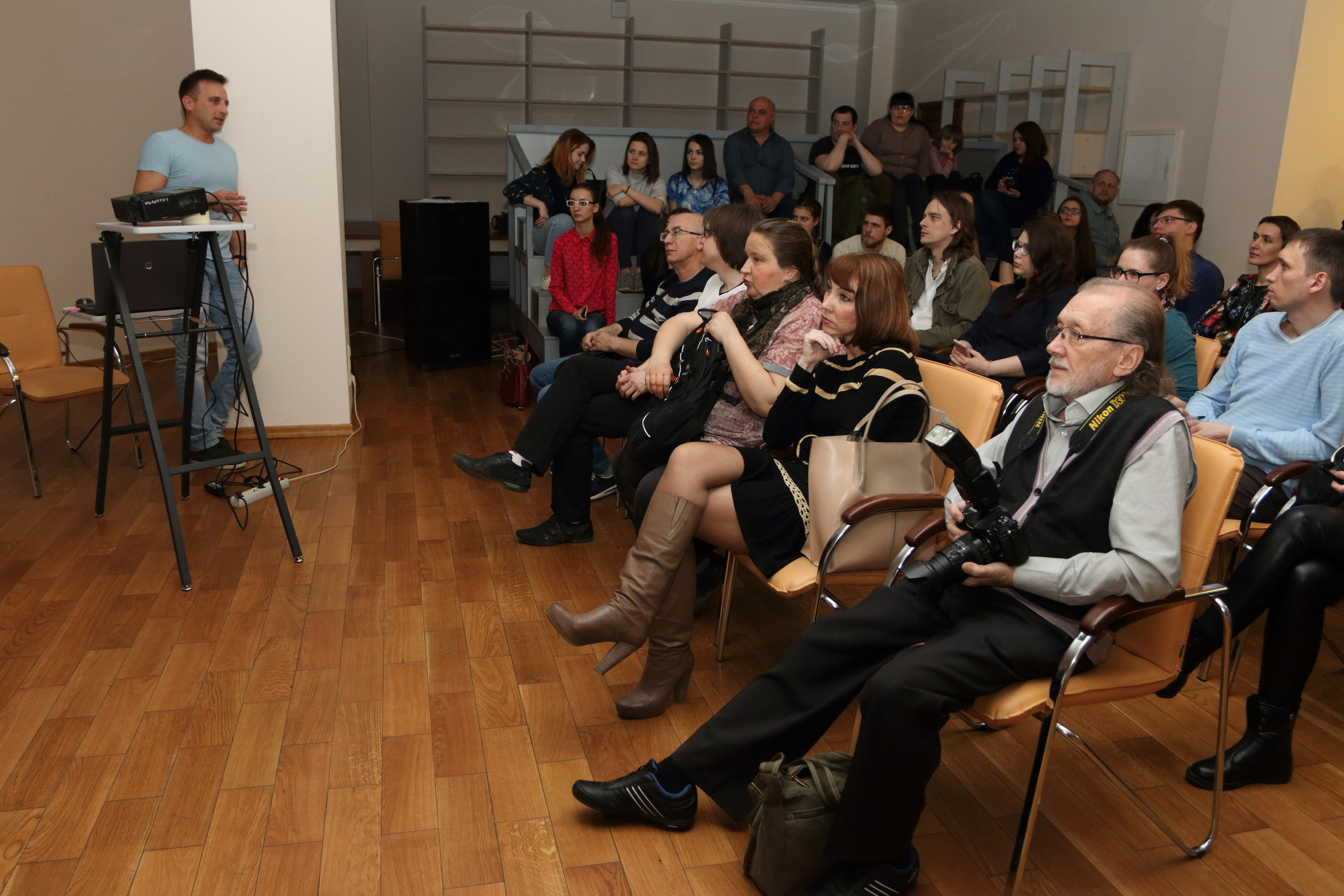 11.04.2017 Творческая встреча Николая Муханова. Фотообъединение Самарского областного отделения Союза журналистов России