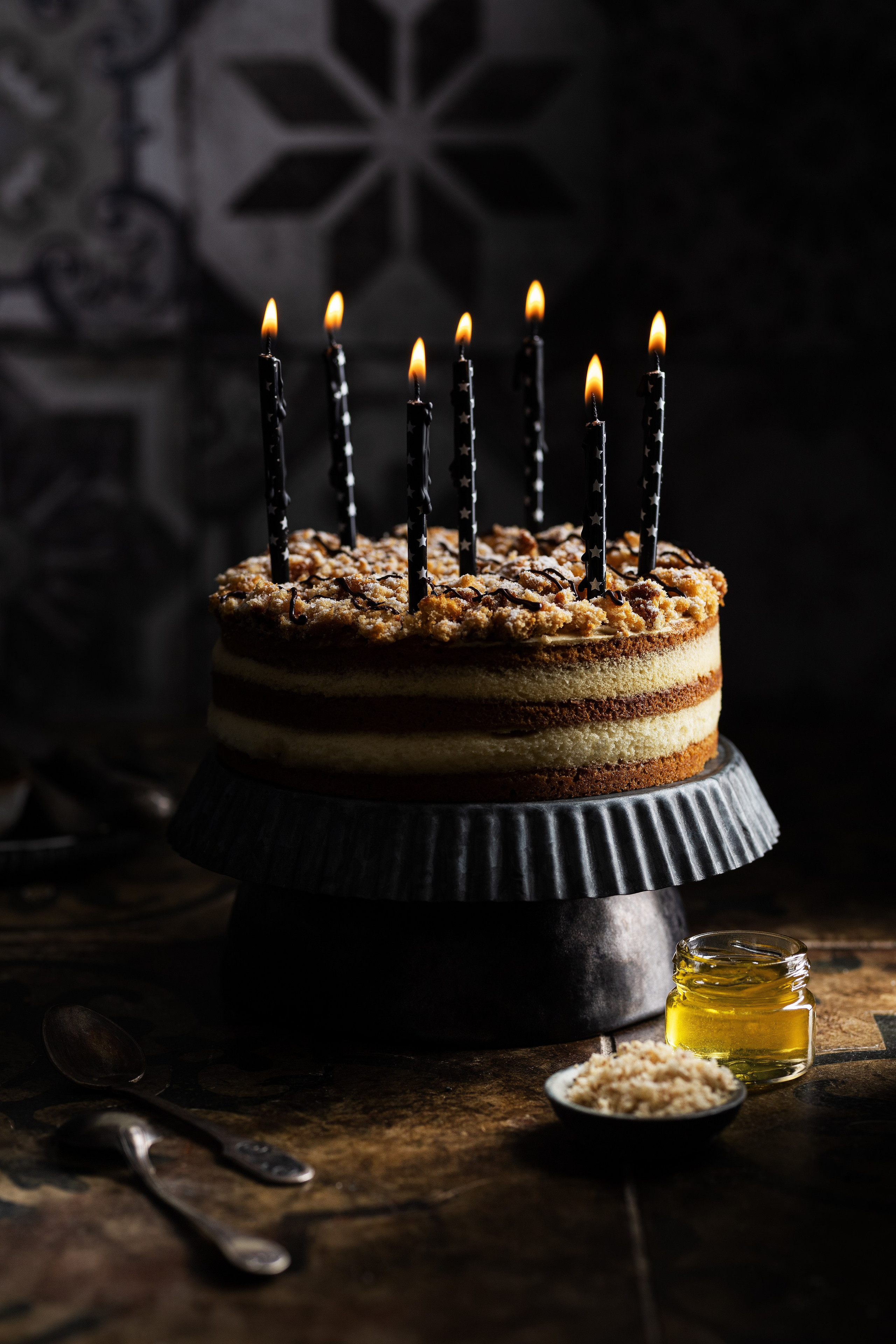 Торт медовик. Юлия Космо — фуд-фотограф, предметный стилист, Москва