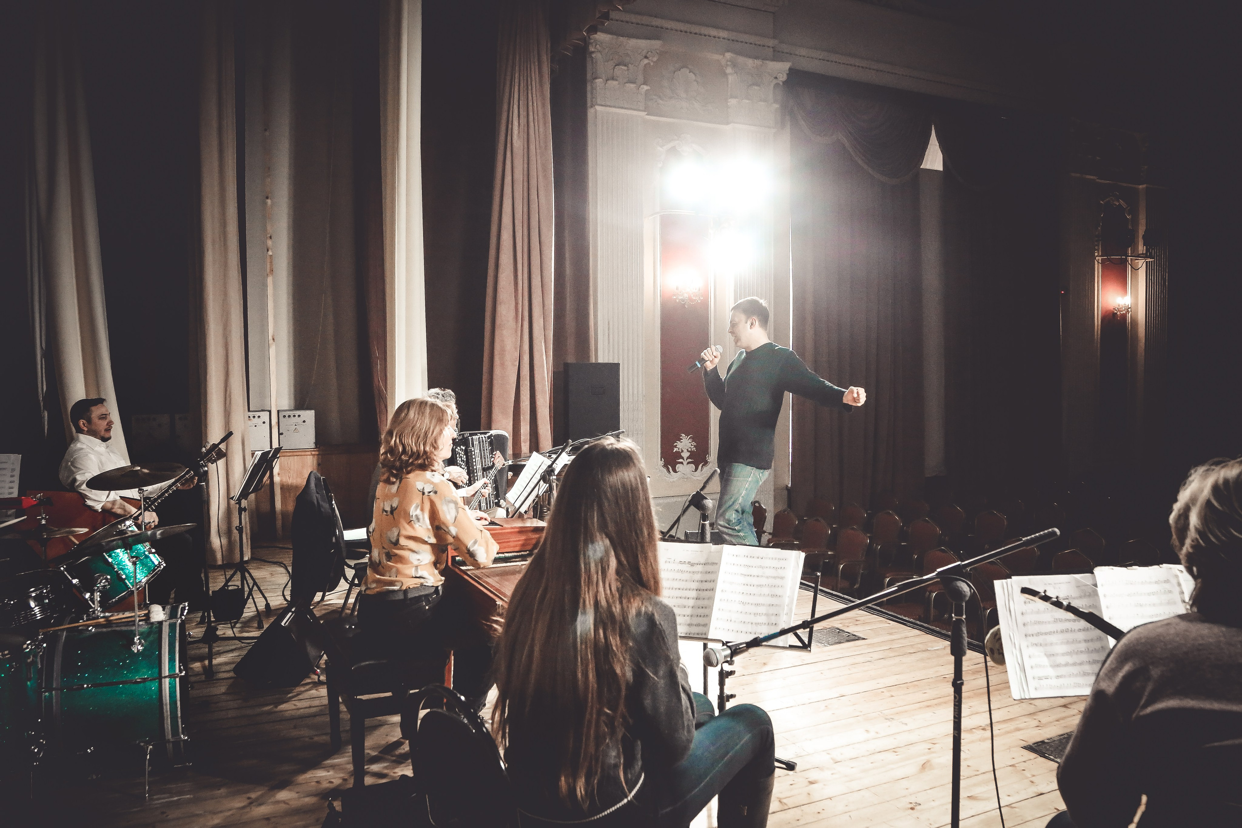 Выступление в Москонцерте. Дарья Письменюк / Darya Leitstern — фотограф, музыкант, журналист, путешественник