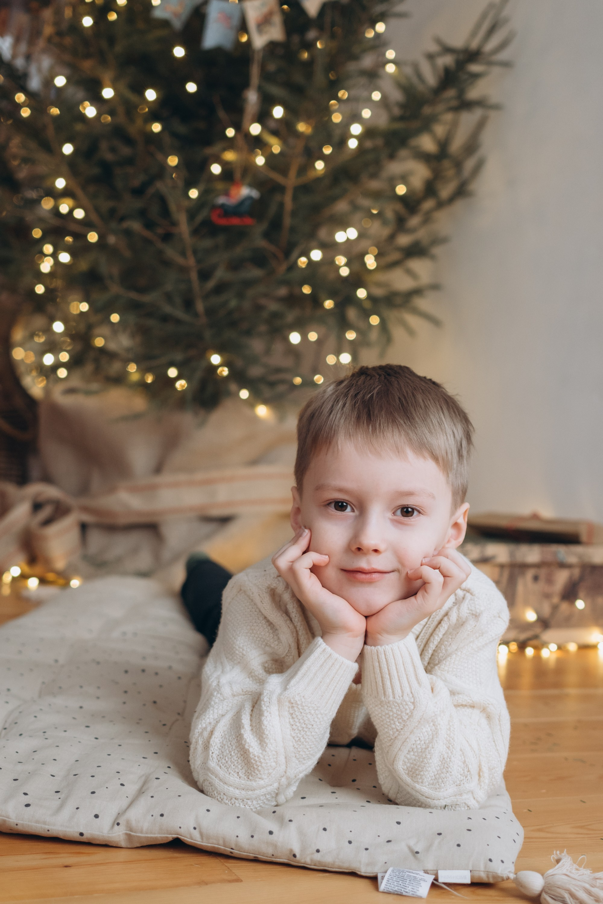 Новогодняя съемка Ольги с семьей. Семейный фотограф в Тюмени Ксения Мязитова