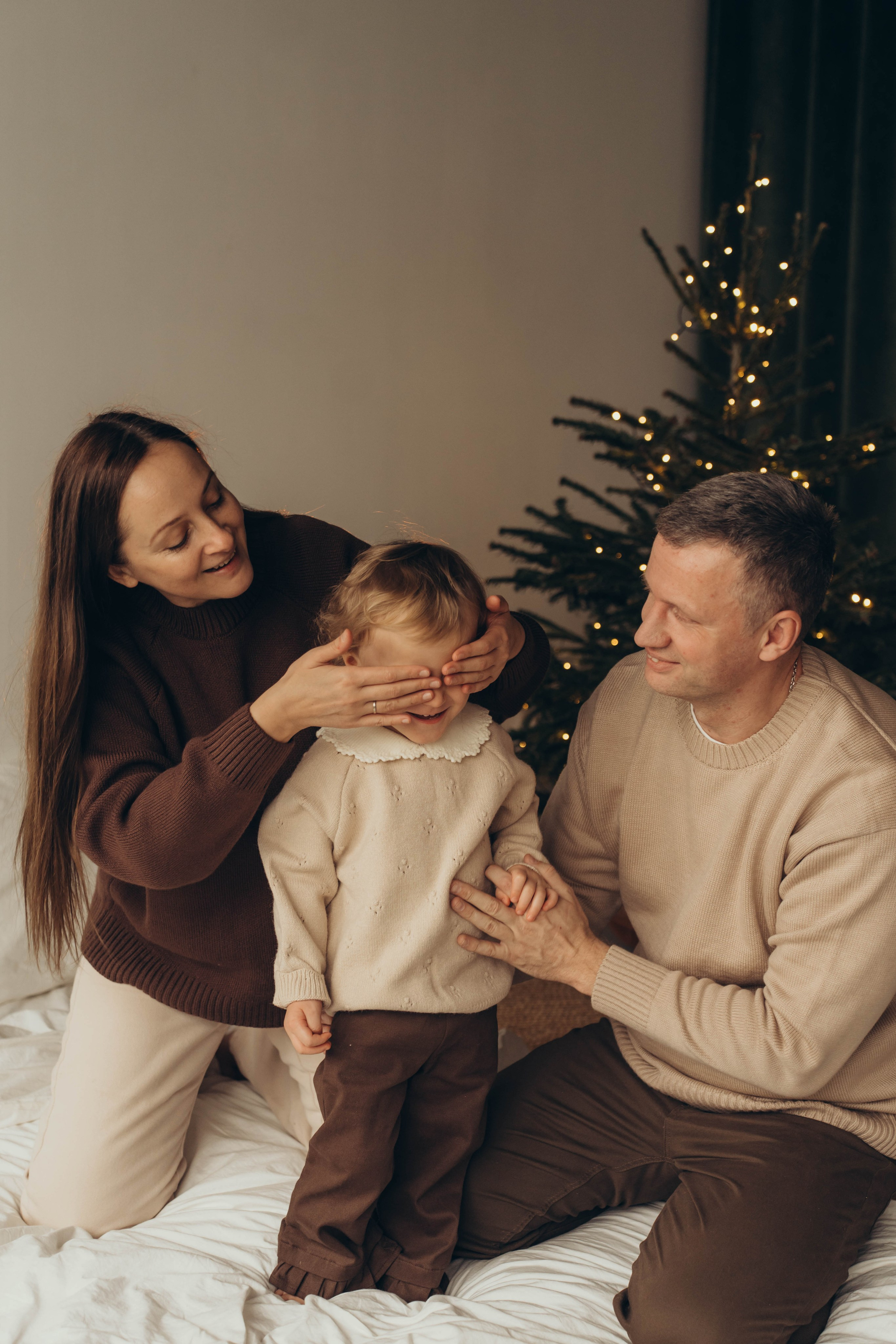 Екатерина, Николай и малышка Аня