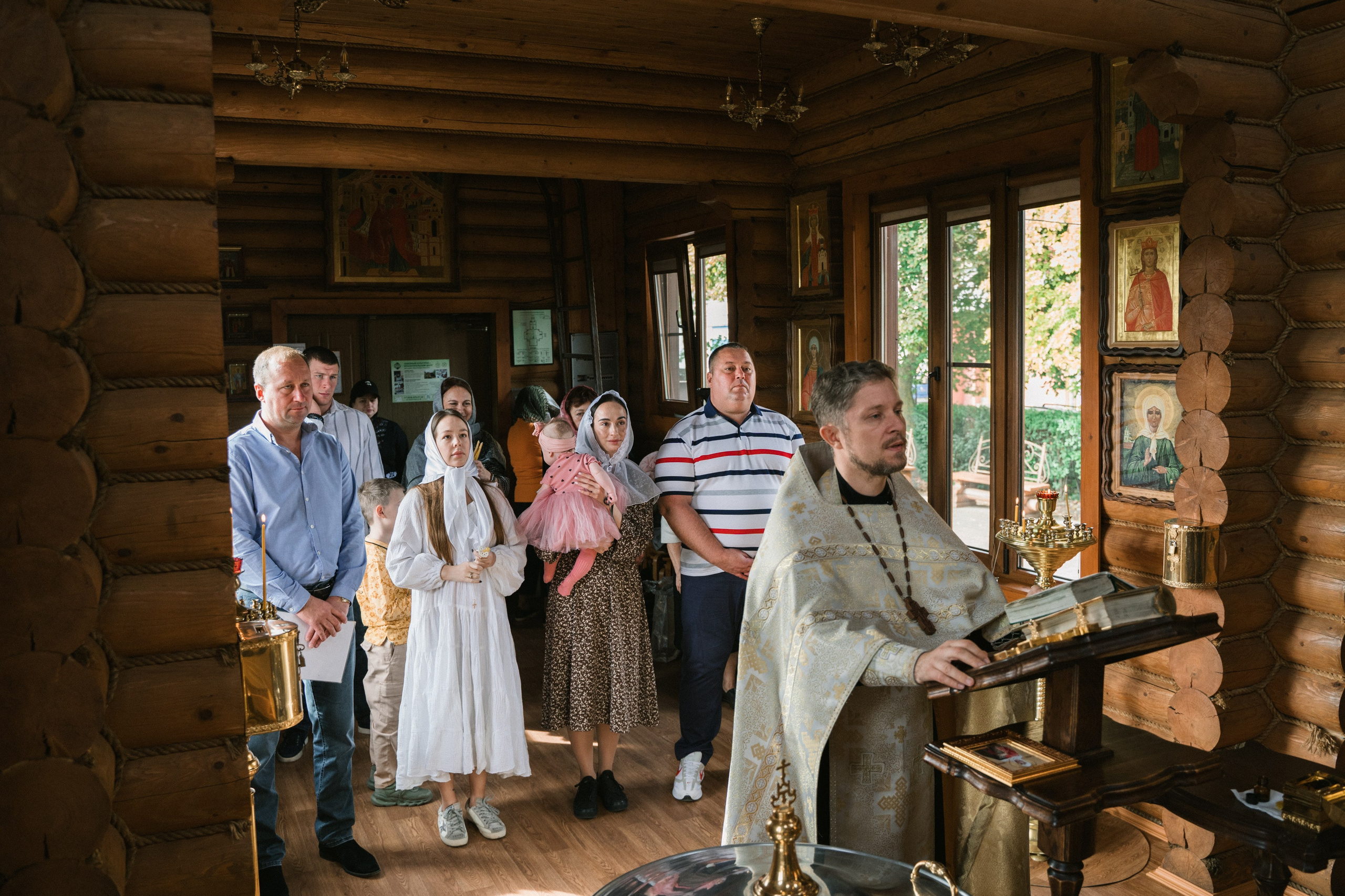 Крещение Елизаветы. Главная