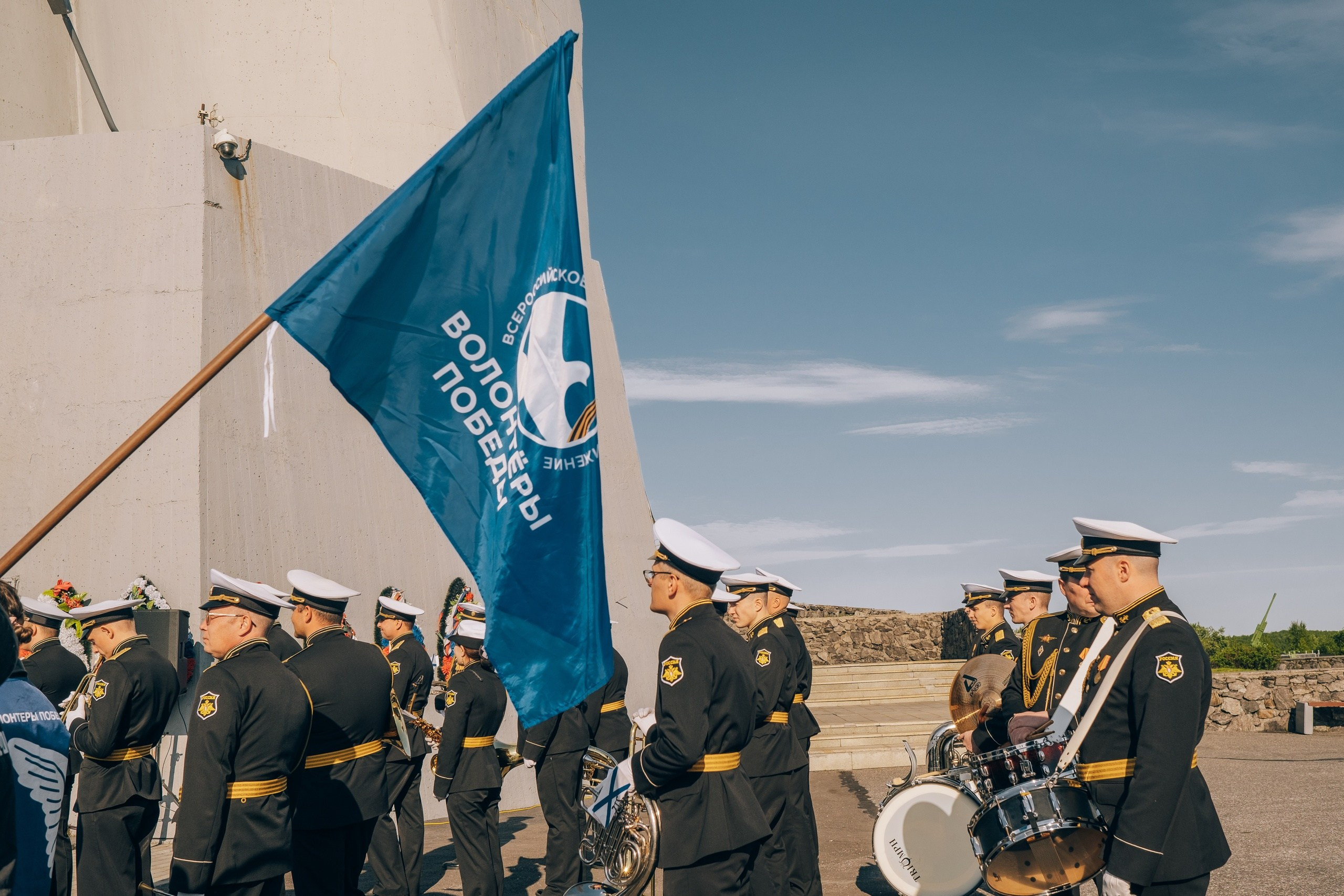 Репортаж церемонии «Путь Победы». Фотограф в Мурманске Полина Аленовская