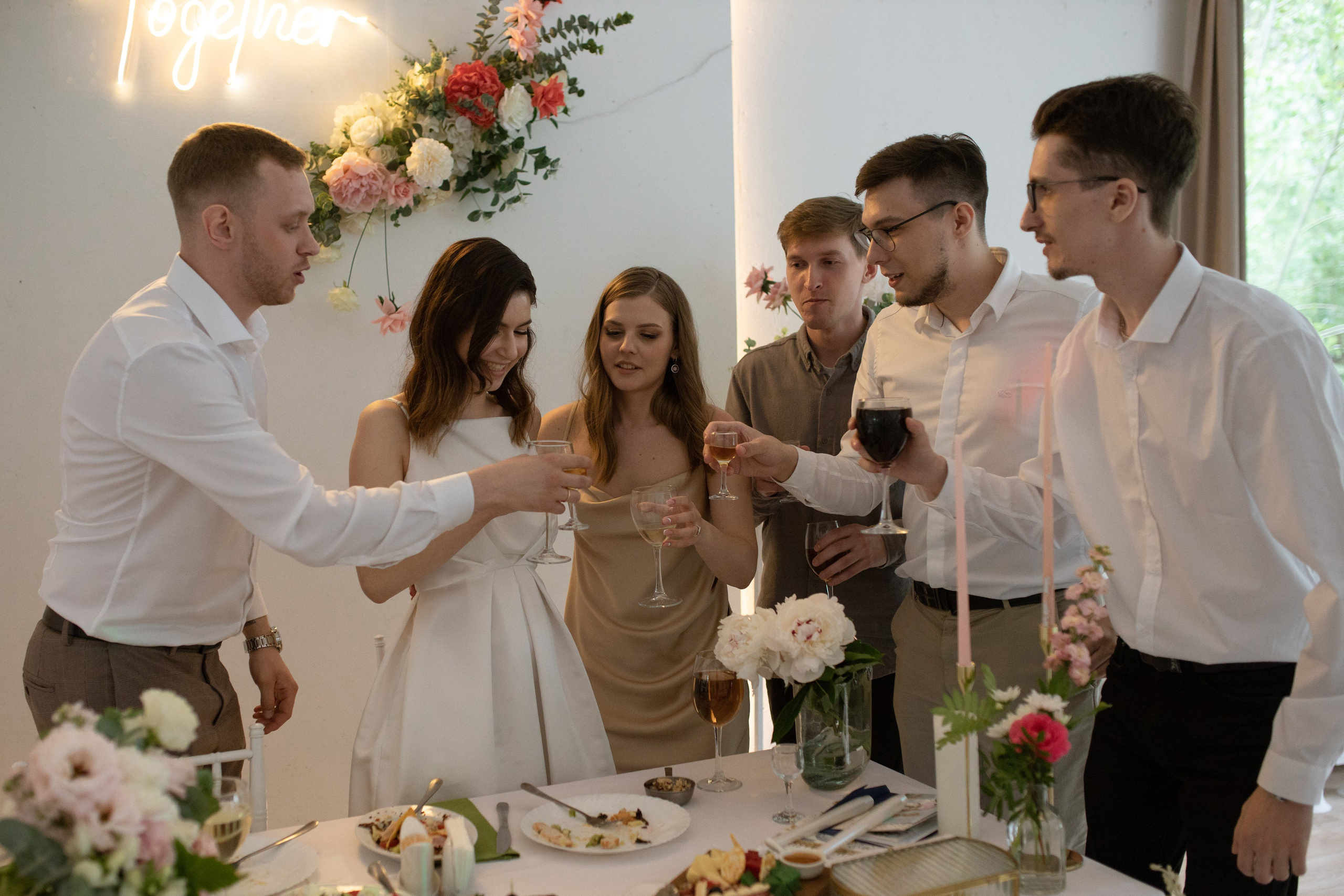 Леонид и Полина (выездная регистрация и банкет). Свадебный фотограф Екатерина Черкасская