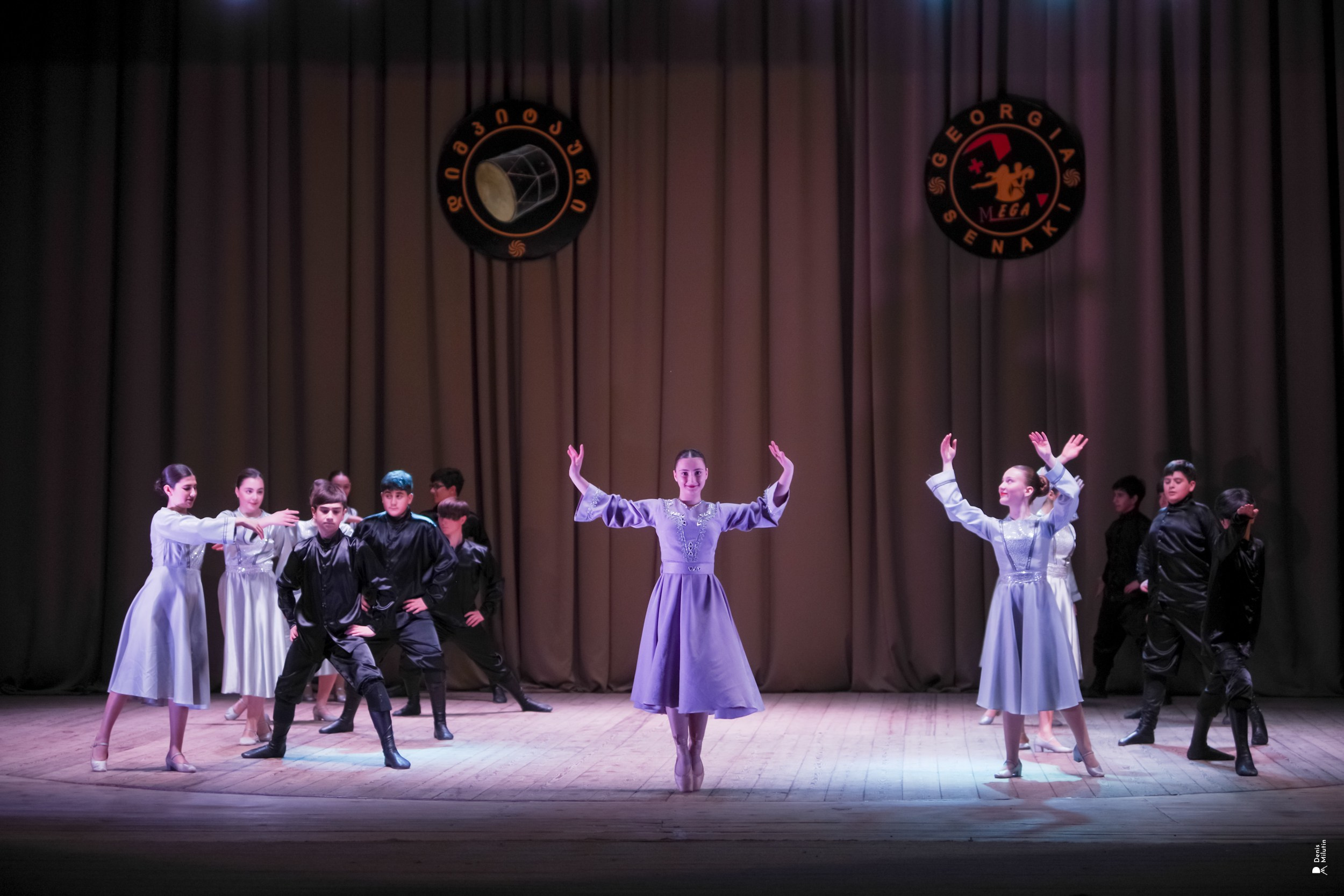 Концерт грузинского танца в Хоби. Портретный фотограф Денис Милютин