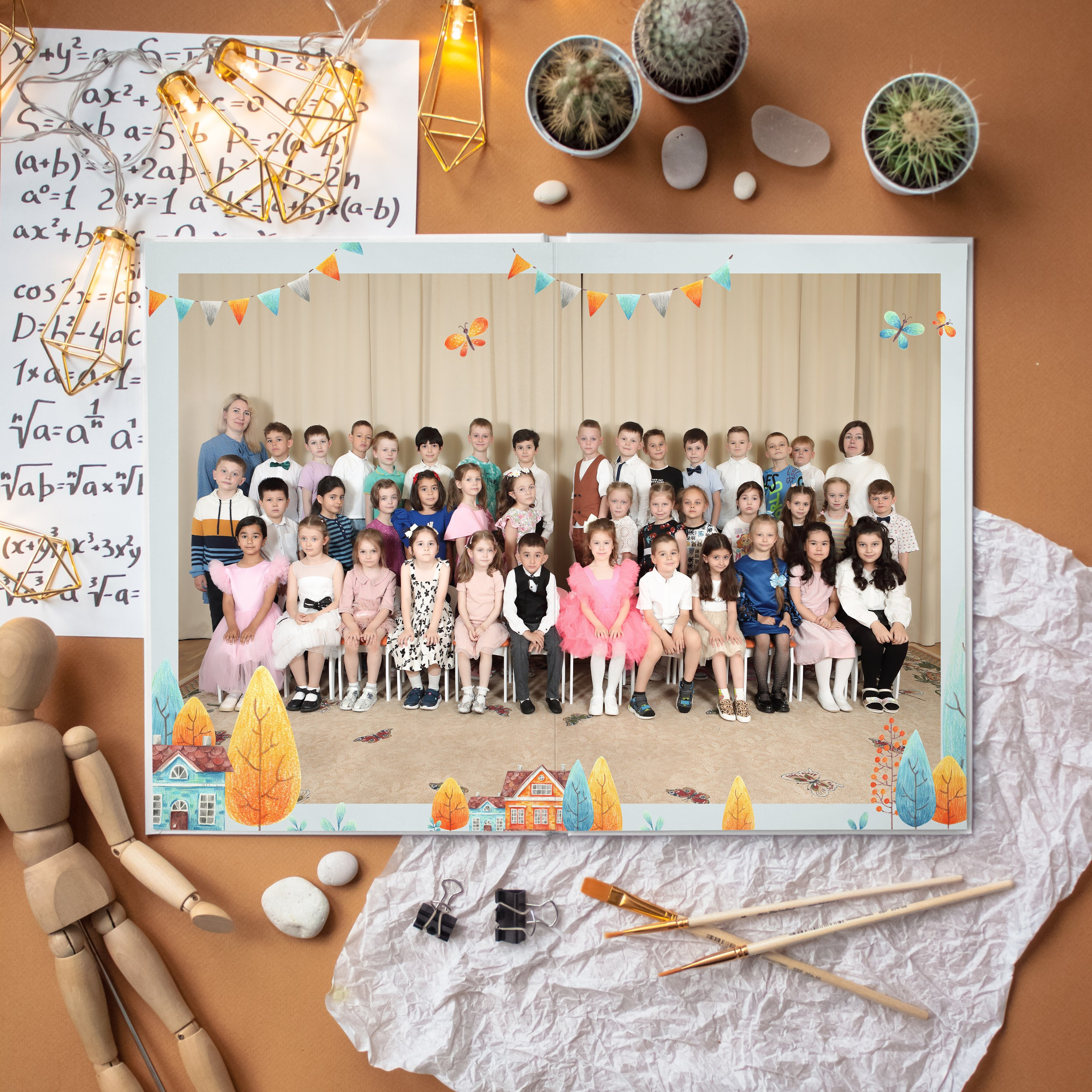 Детский сад «Колокольчик» Средний альбом. Школьный фотограф и фотограф в детском саду