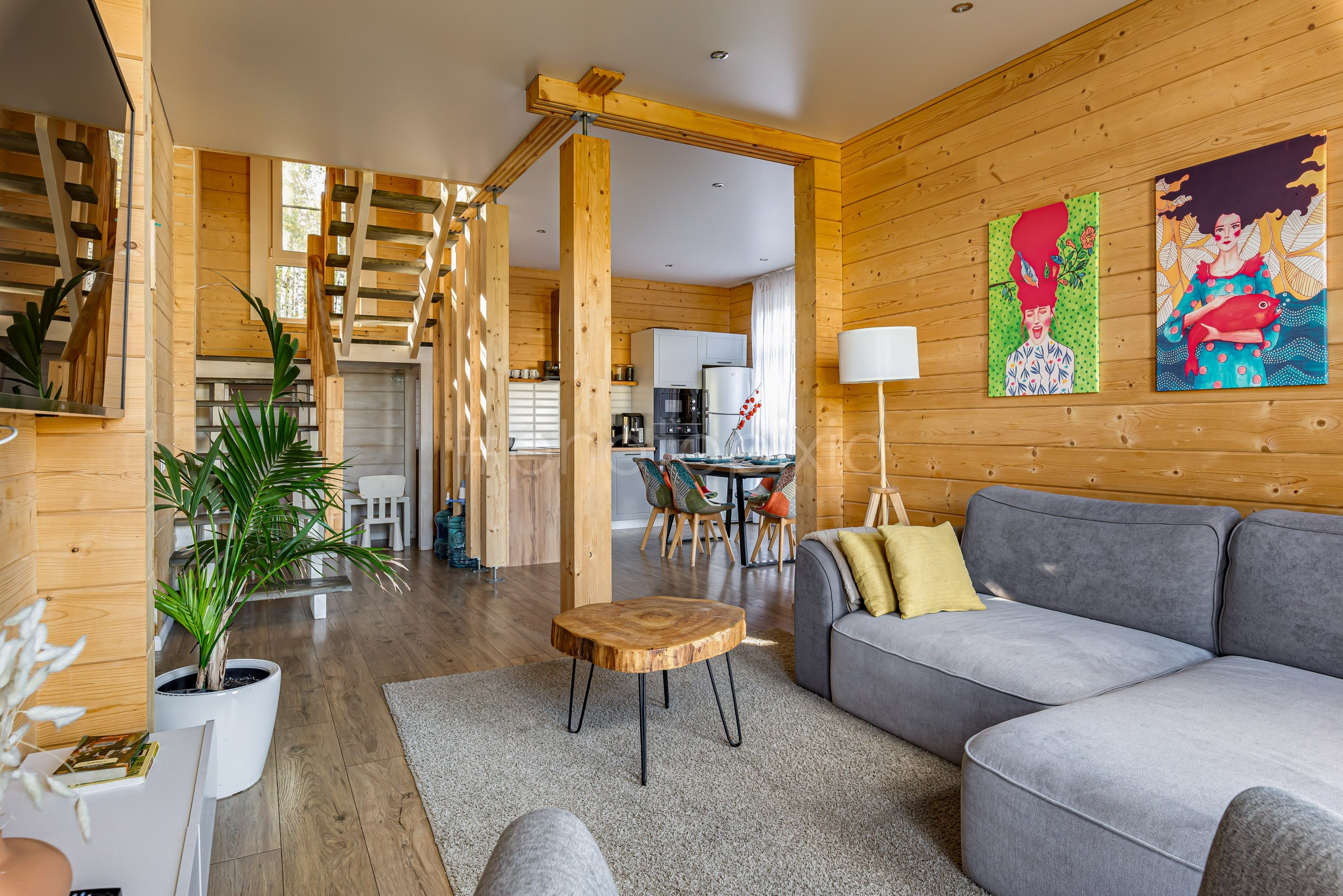 Съёмка загородного дома в КП Венский Лес для аренды. Интерьерная съёмка и виртуальные туры — Интерьерный фотограф Кузнецов Сергей (photopixiq)