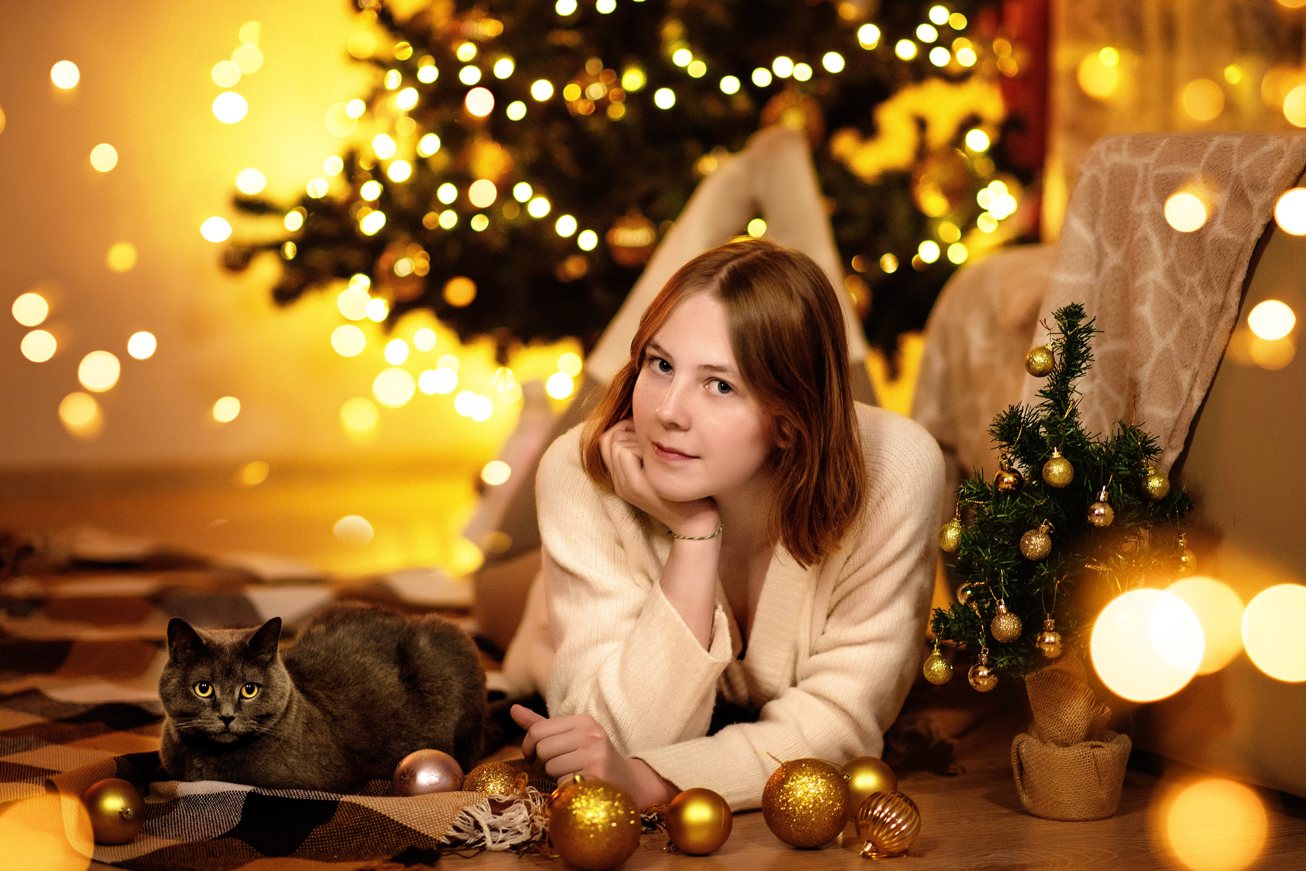 Домашний новый год. Школьный, фэшн фотограф в Тюмени и в России Ирина Королева