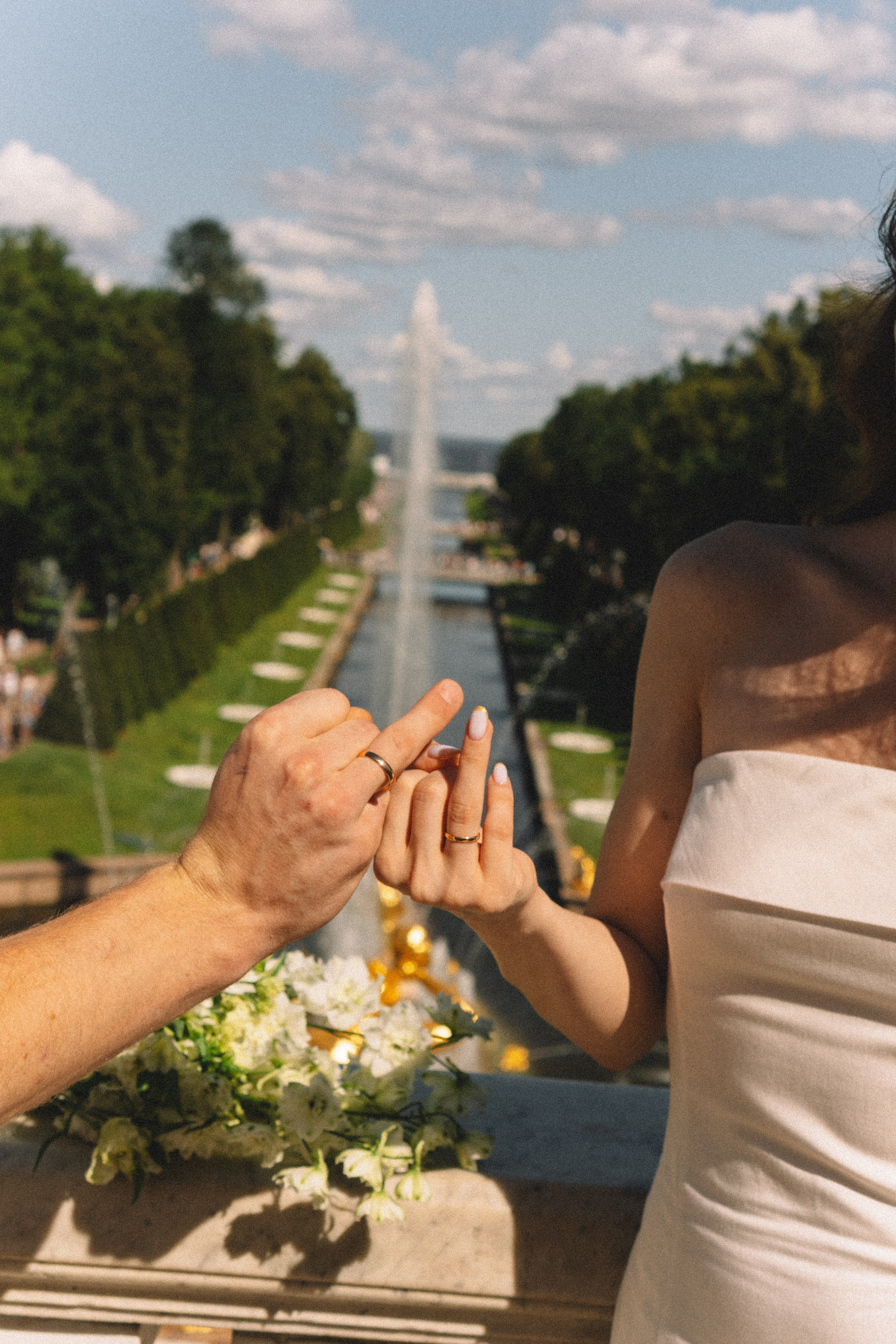 СВАДЕБНАЯ СЬЕМКА В ПЕТЕРГОФЕ И СЬЕМКА РЕПОРТАЖА В ЗАГСЕ ПЕТЕРГОФА. Профессиональный фотограф, Санкт-Петербург — Виктория Богомолова
