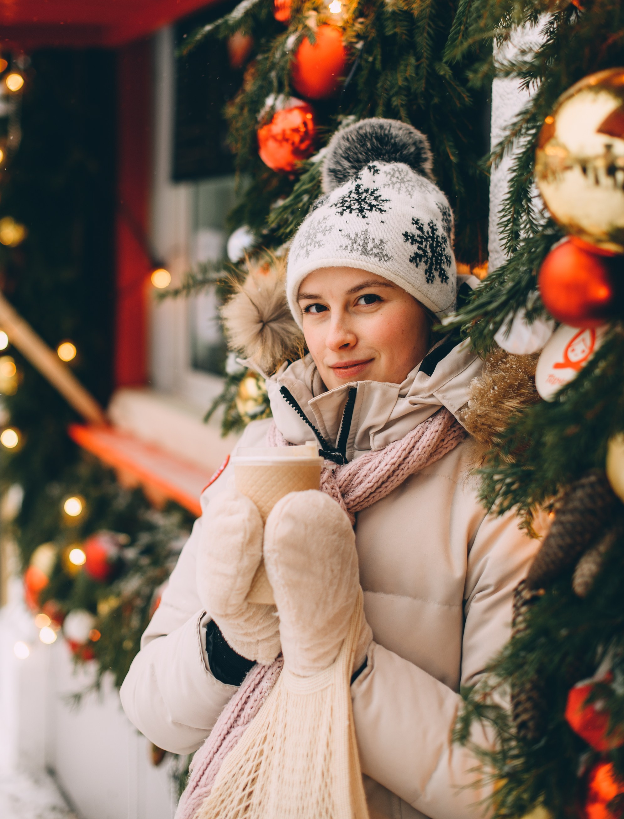 Рождественская ярмарка с подружкой. Свадебный и семейный фотограф София Невская