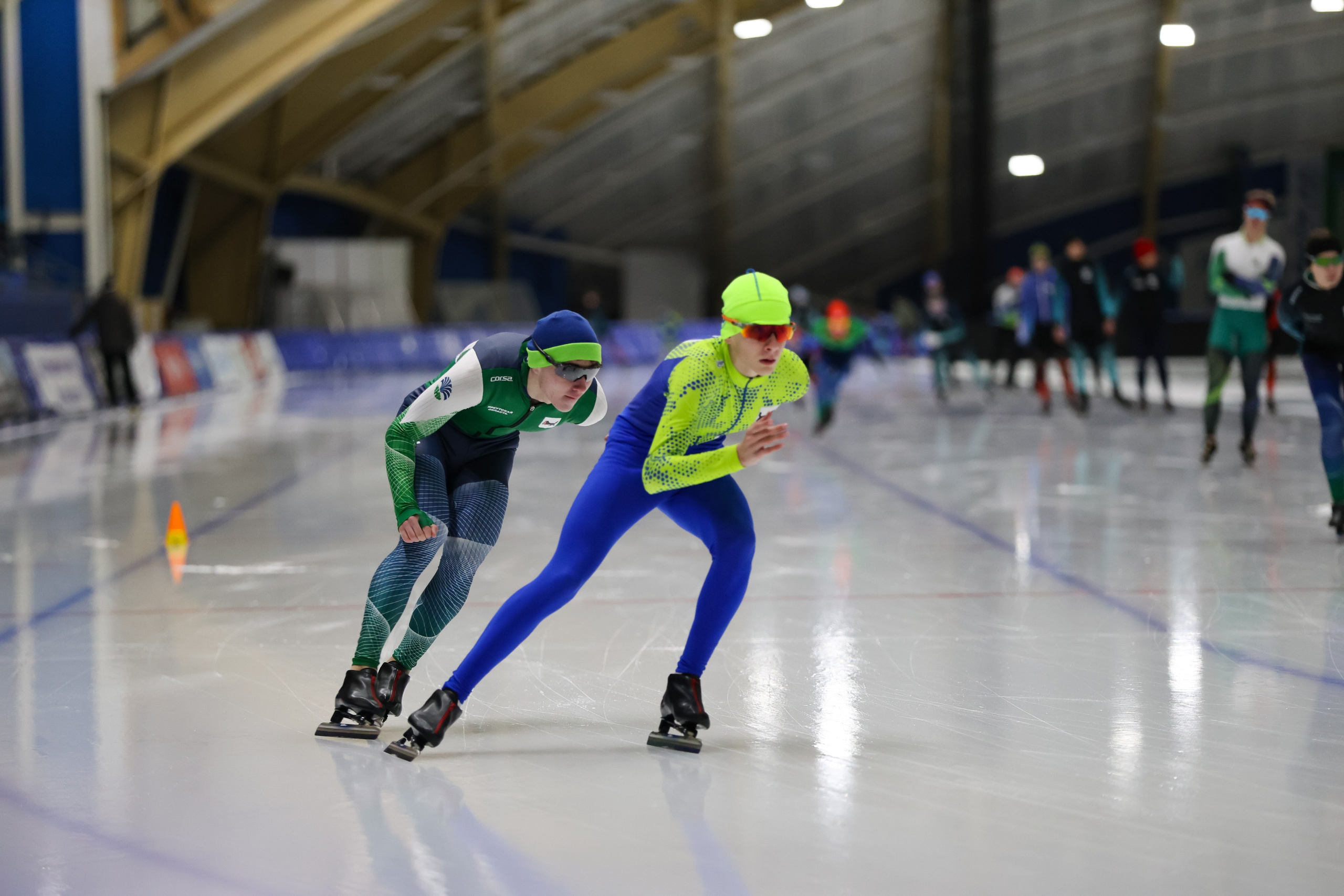 Тренировки. Конькобежный спорт. Иркутск, 2026. Спортивная съемка Мария Царфати